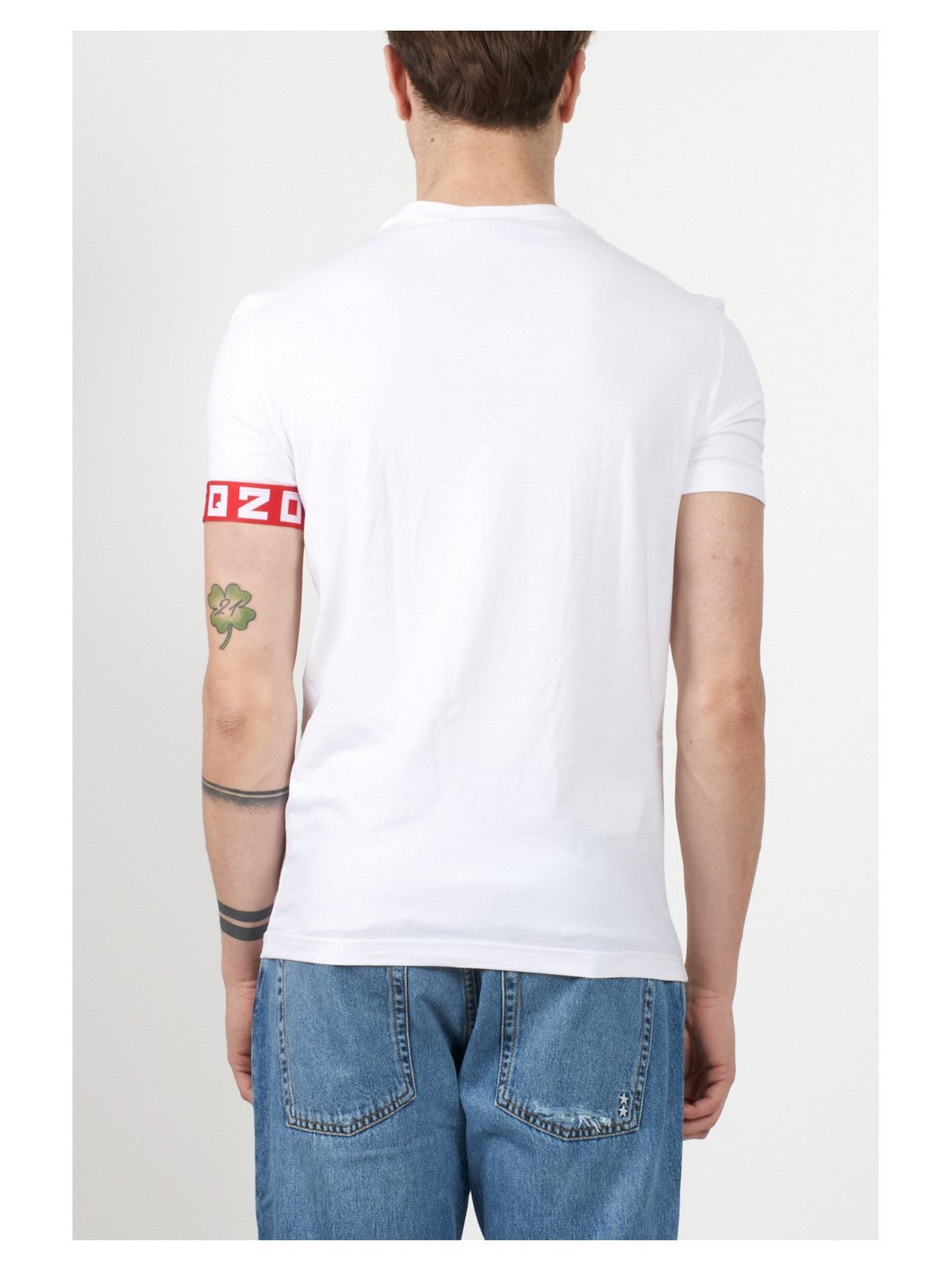 DSQUARED2 T-shirt et polo pour hommes D9M3S513 104 Blanc