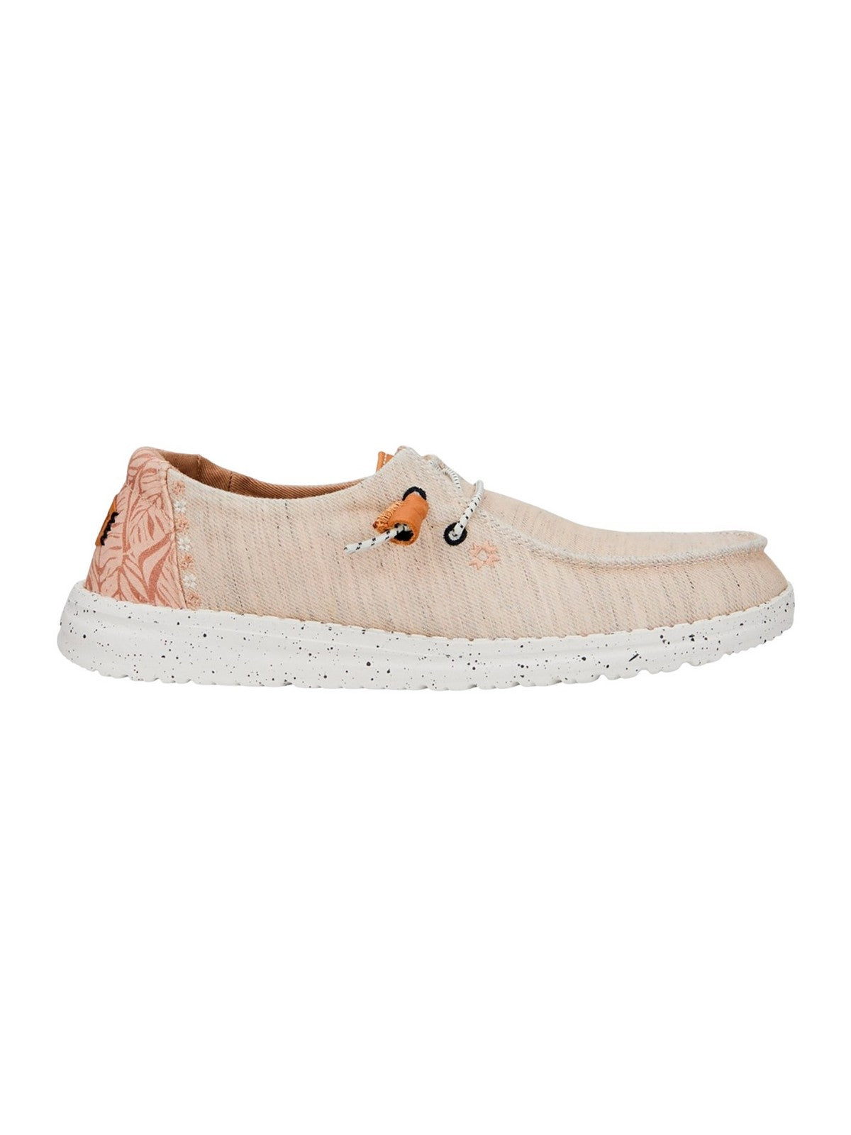 HEY DUDDE Mocassin pour femme Wendy Heathered Slub HD.40753 100 White