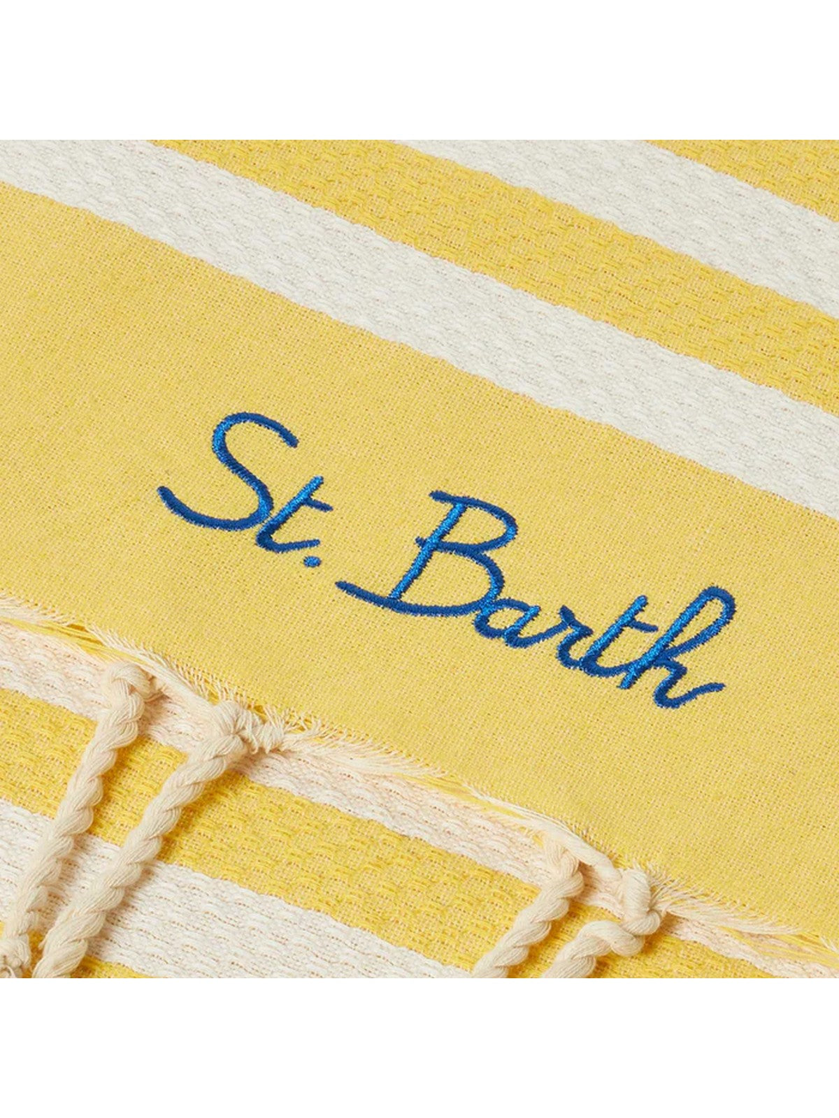 MC2 SAINT BARTH Serviette de plage femme FOUTAS N 02365F Jaune