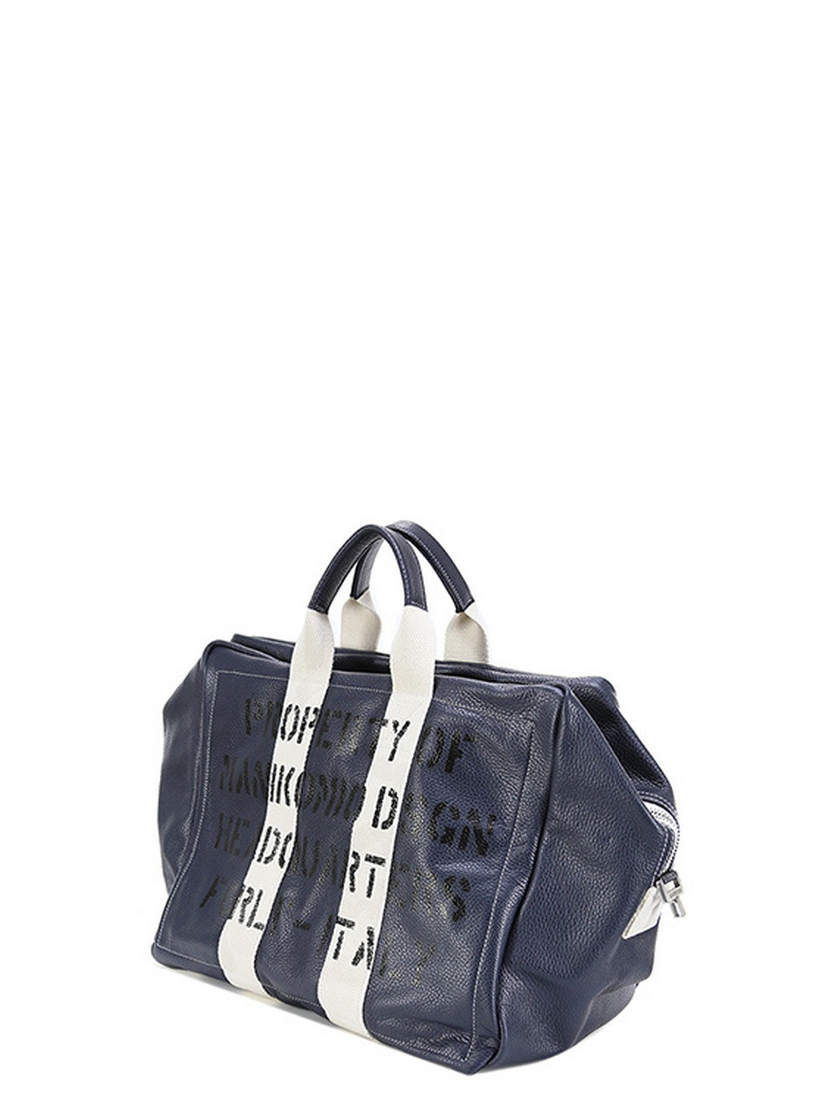 MANIKOMIO DSGN Sac en cuir Icon pour homme AN6505-1 PM12 Bleu