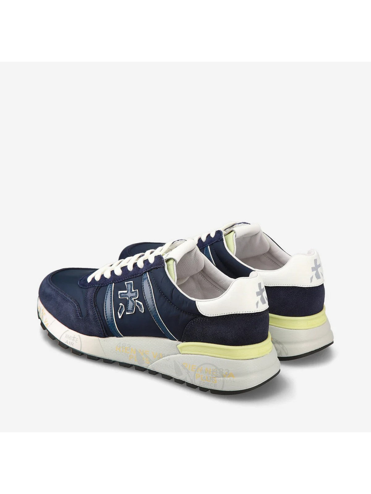 PREMIATA Hommes Sneaker LANDER VAR 6634 Bleu