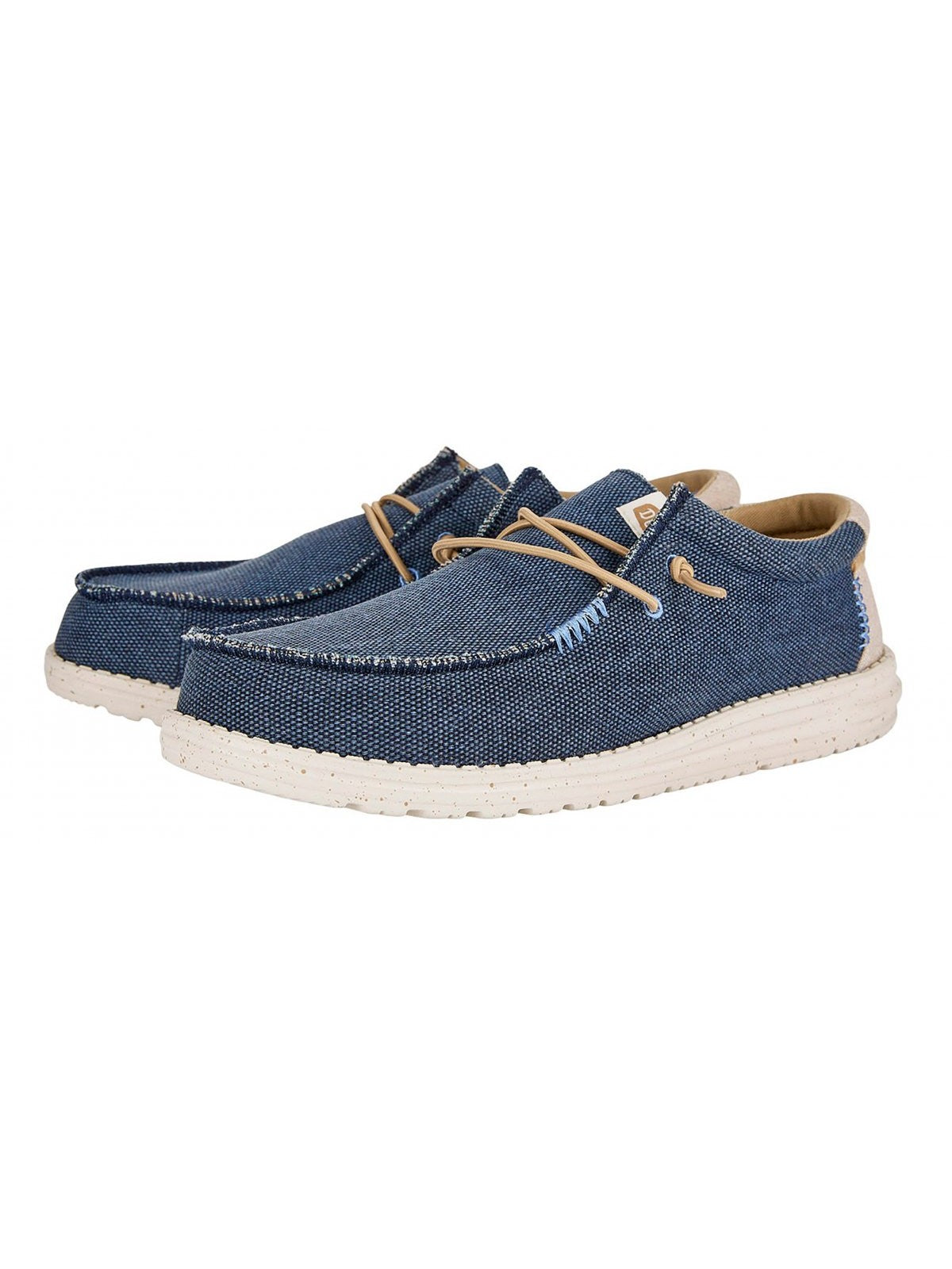 HEY DUDDE Homme Mocassin Wally Coastline Jute HD.40952 410 Bleu