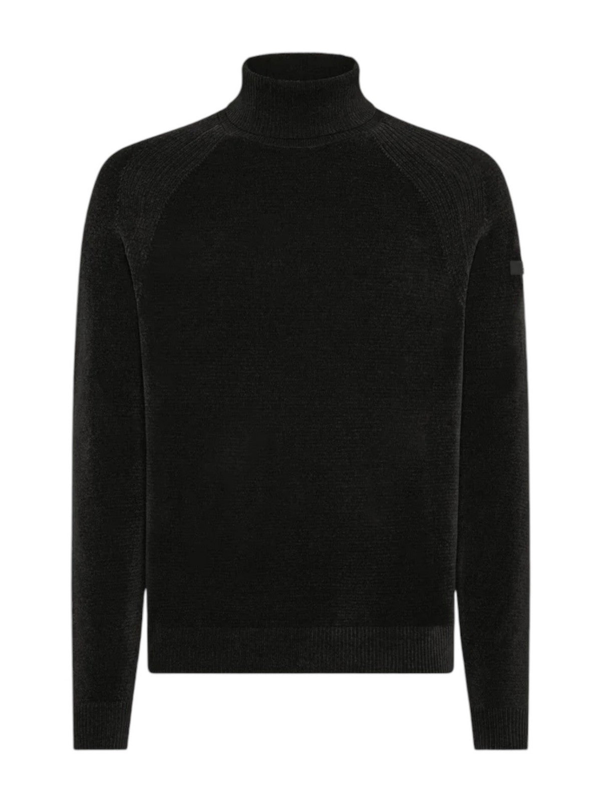 RRD Hommes VELVET TURTLENECK KNIT pull à col roulé W24133 10 Noir