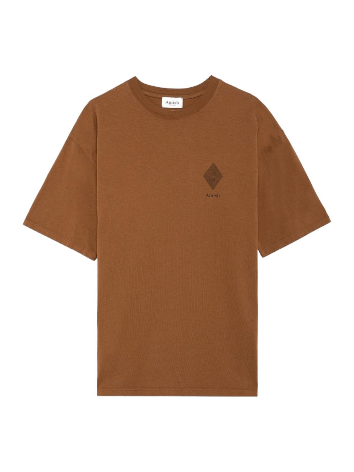 AMISH T-shirt homme AMX034CG45XXXX C0072 Orange