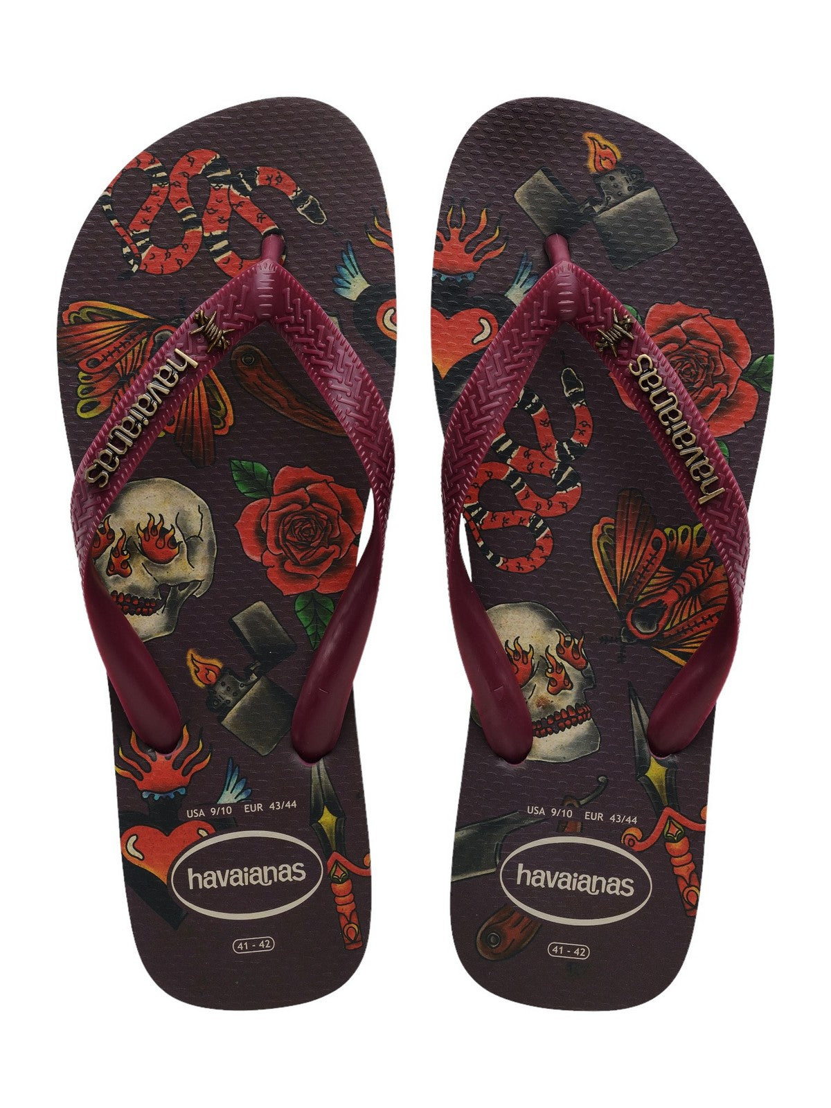 Tongs HAVAIANAS Hommes Hav. Top Tribo 4144505.5143 Violet