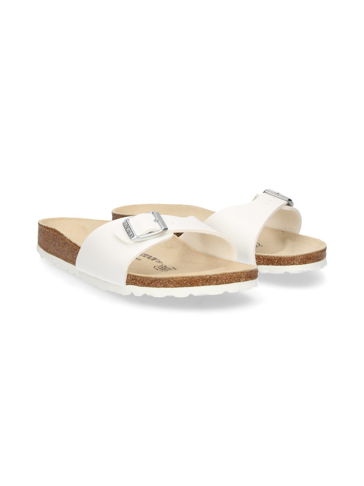 BIRKENSTOCK Femmes Sandalwood Madrid 040733 Blanc