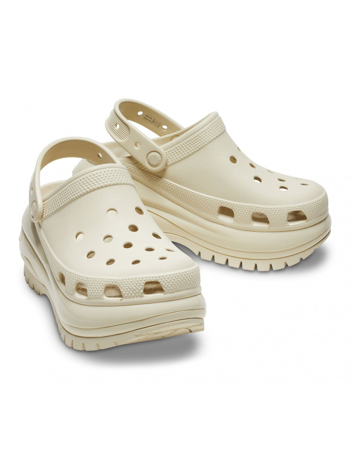 CROCS Classic Mega Crush Clog W 207988 2Y2 Beige pour femme