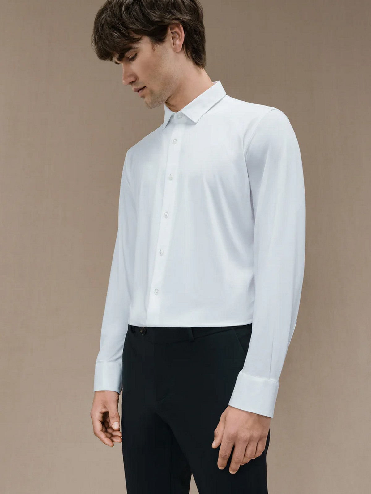 RRD Hommes OXFORD OPEN SHIRT W24251 09 Blanc