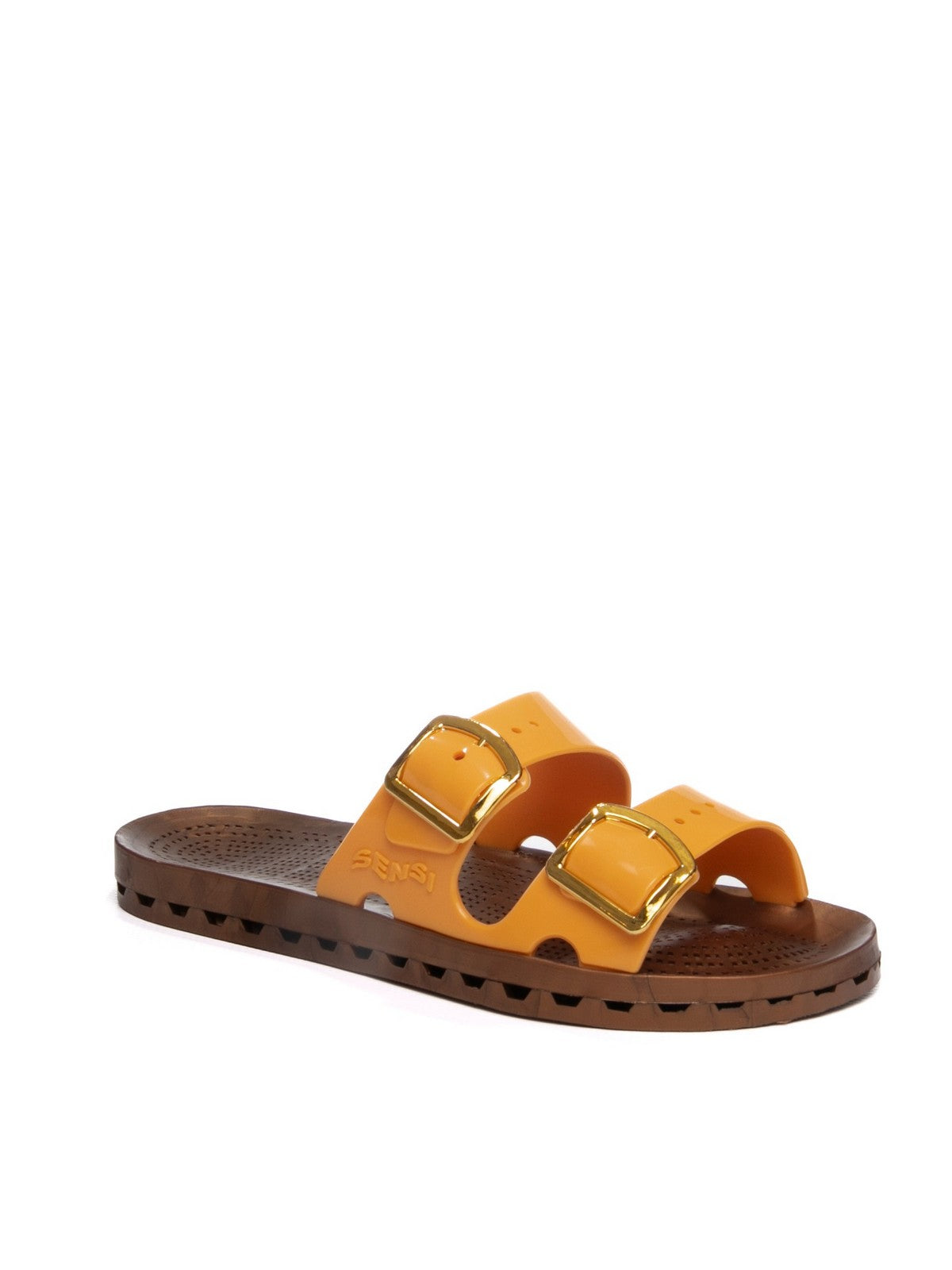 SENSI Pantoufles pour femmes La jolla prestige 4151/P 342 Orange