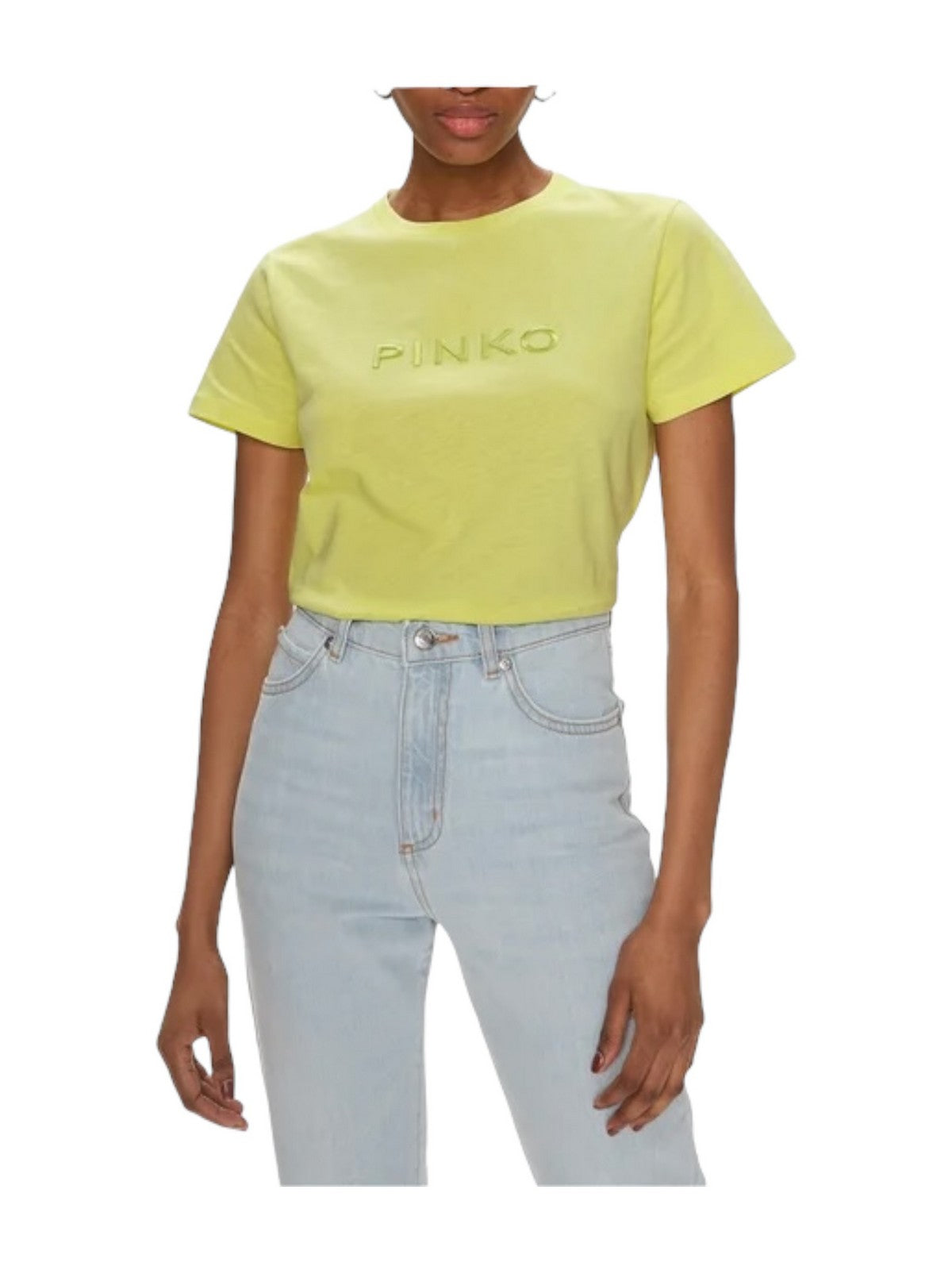 PINKO T-Shirt et Polo Start pour femmes 101752-A1NW H23 Yellow