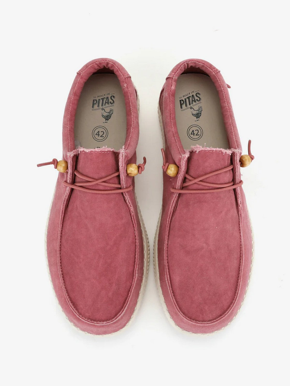 PITAS Homme Mocassin WP150 WALLABI W FRESA Rose