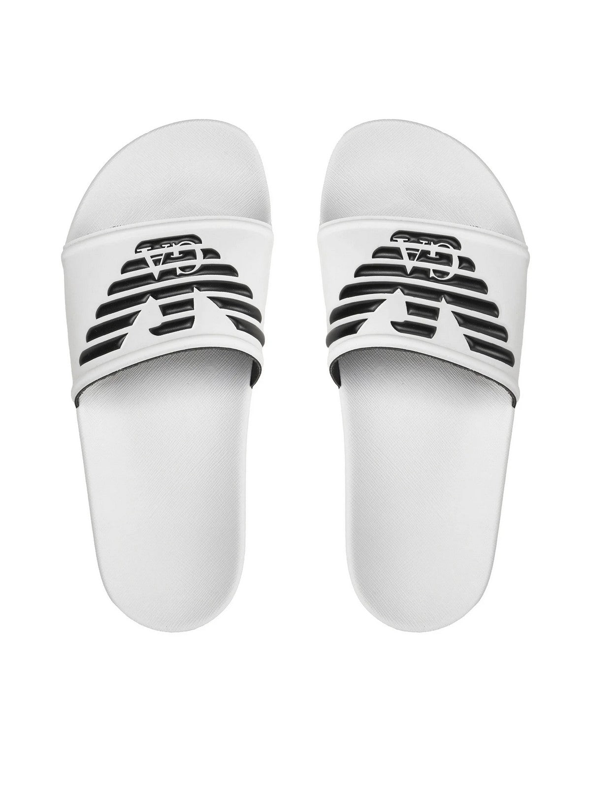 EMPORIO ARMANI Hommes Chausson XVPS08 XN747 D611 Blanc