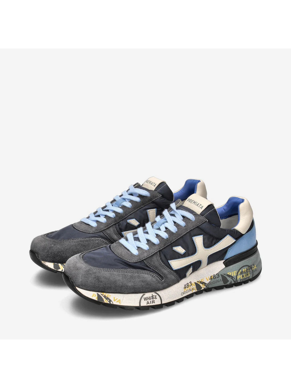 PREMIATA Hommes Sneaker Lucy MICK VAR 1280E Bleu