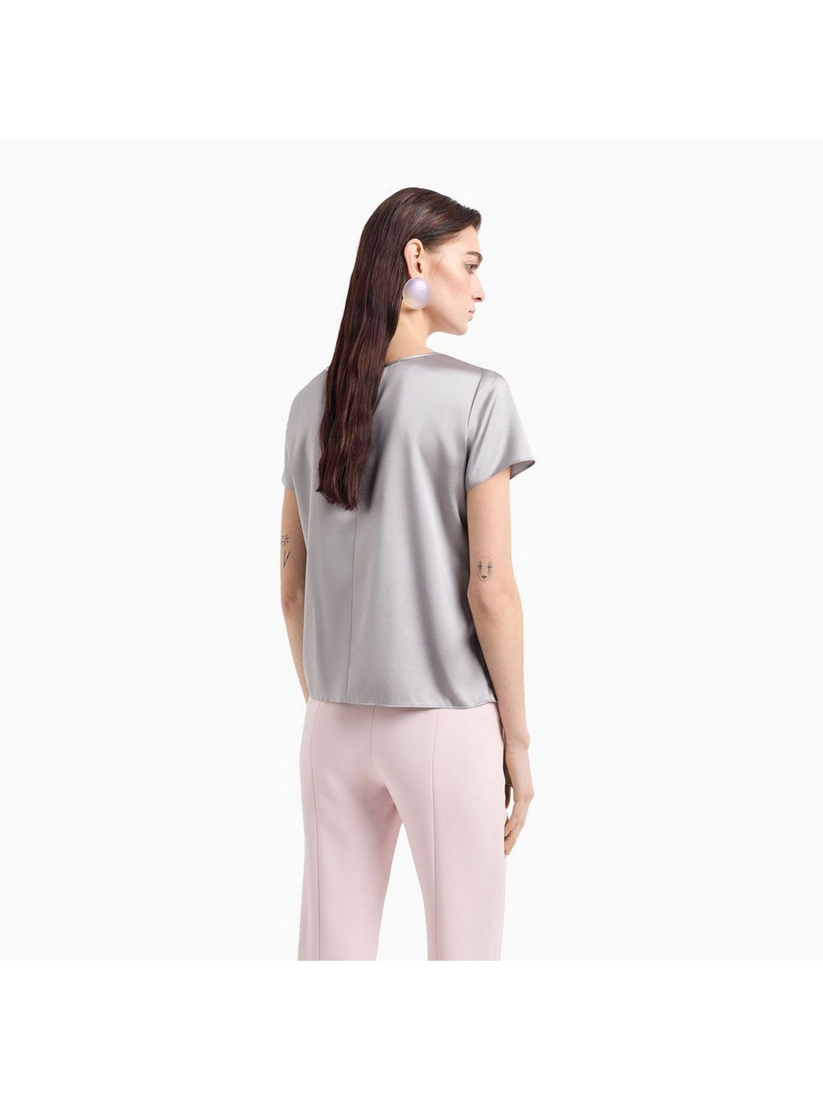 EMPORIO ARMANI Top pour femmes 8N2K15 2NXXZ 115 Grey