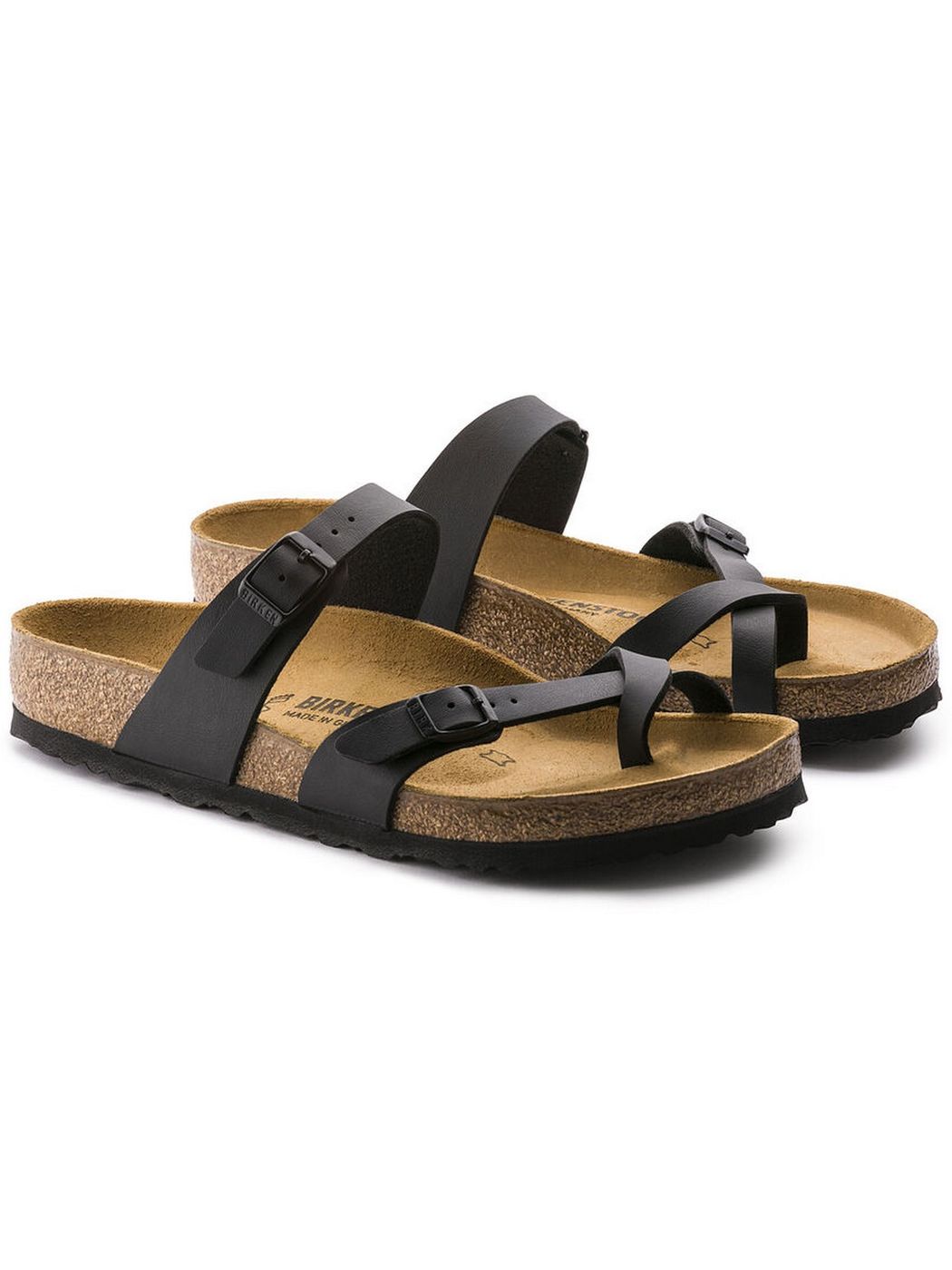 BIRKENSTOCK Sandalwood Unisexe Adulte Mayari 071791 Noir