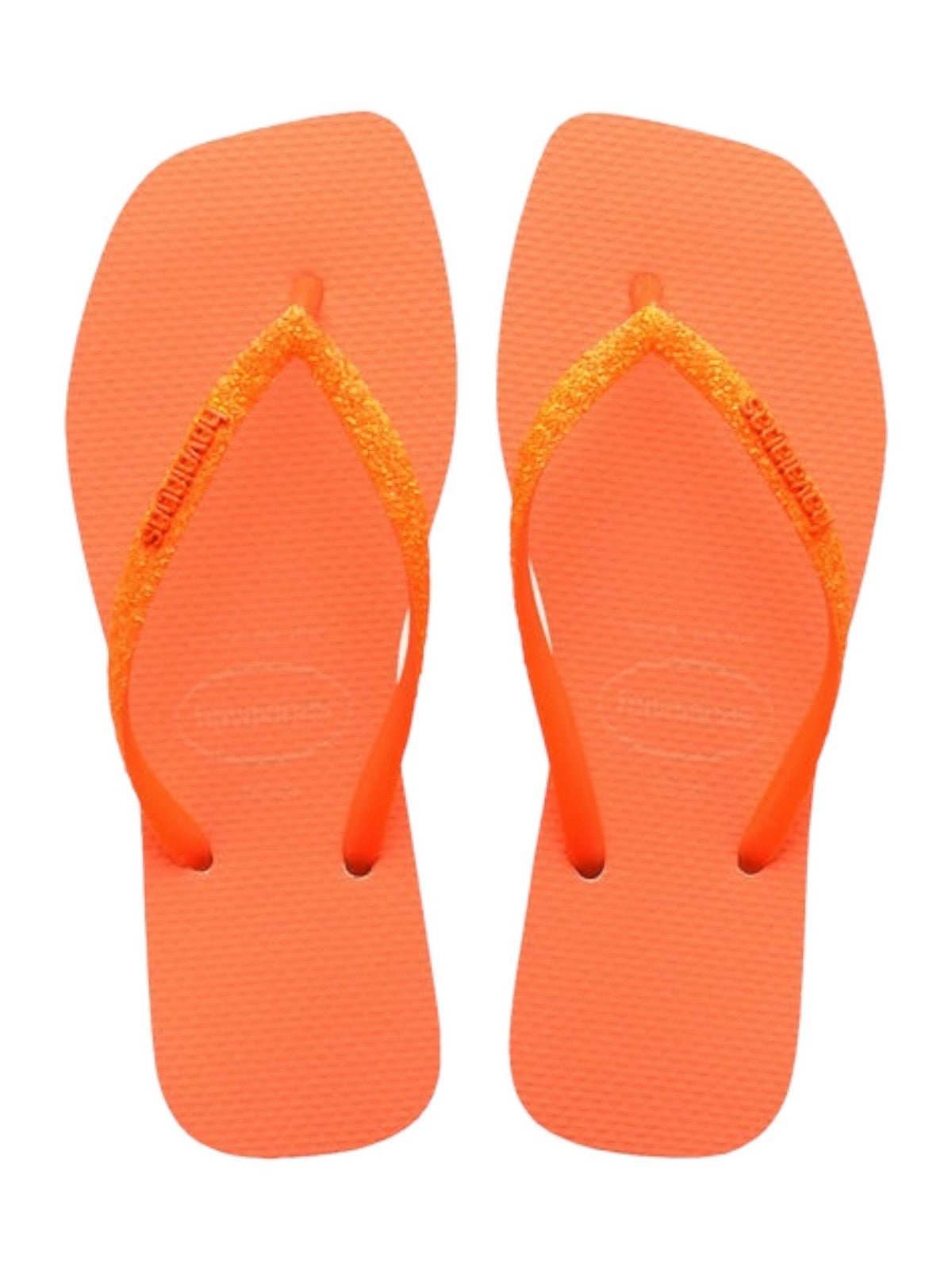 HAVAIANAS Tongs pour femmes Hav. Square Glitter Neon 4148927.9897 Orange