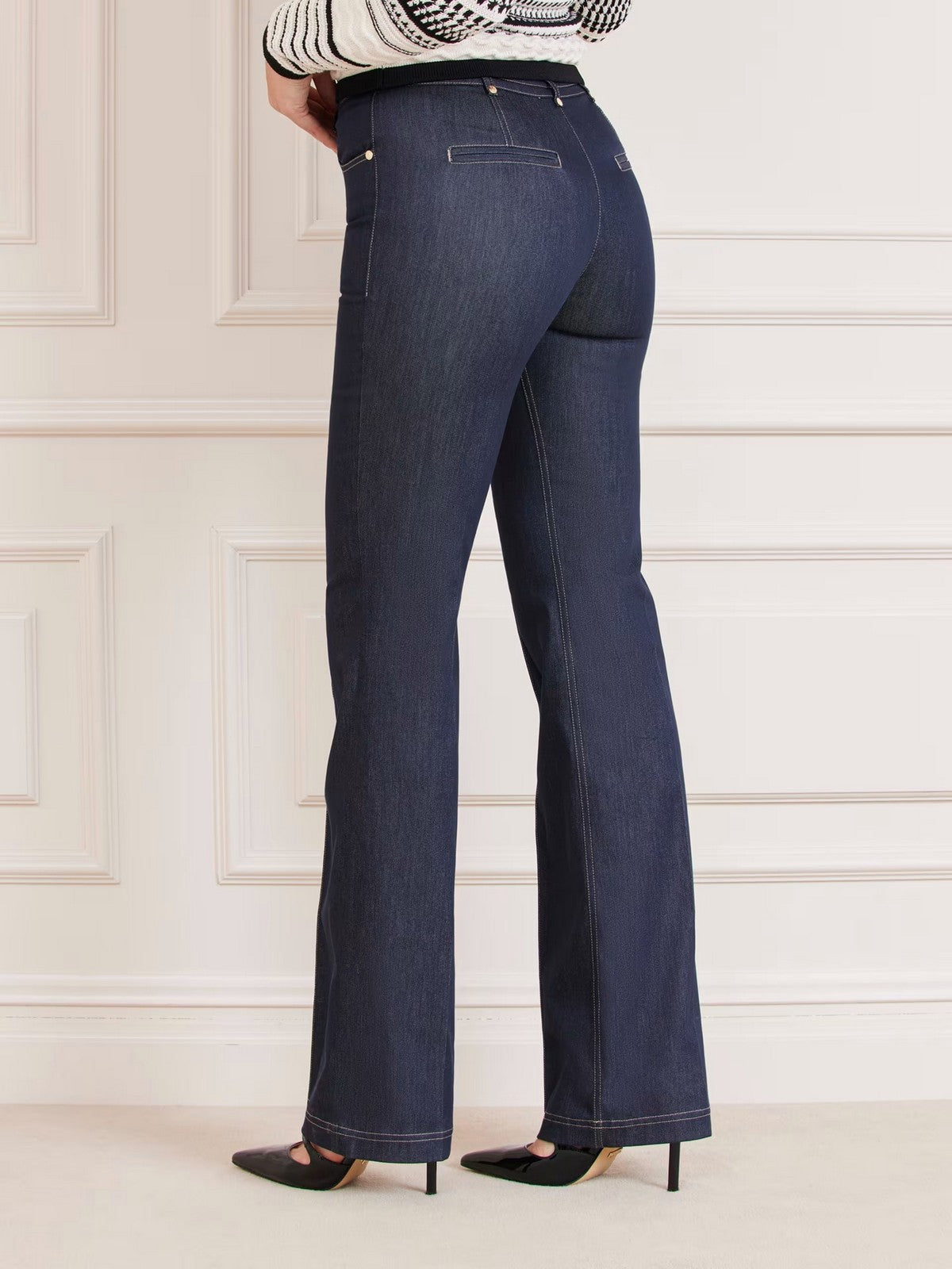 MARCIANO Pantalon Maya pour femme 4YGB02 7073A DABL Bleu