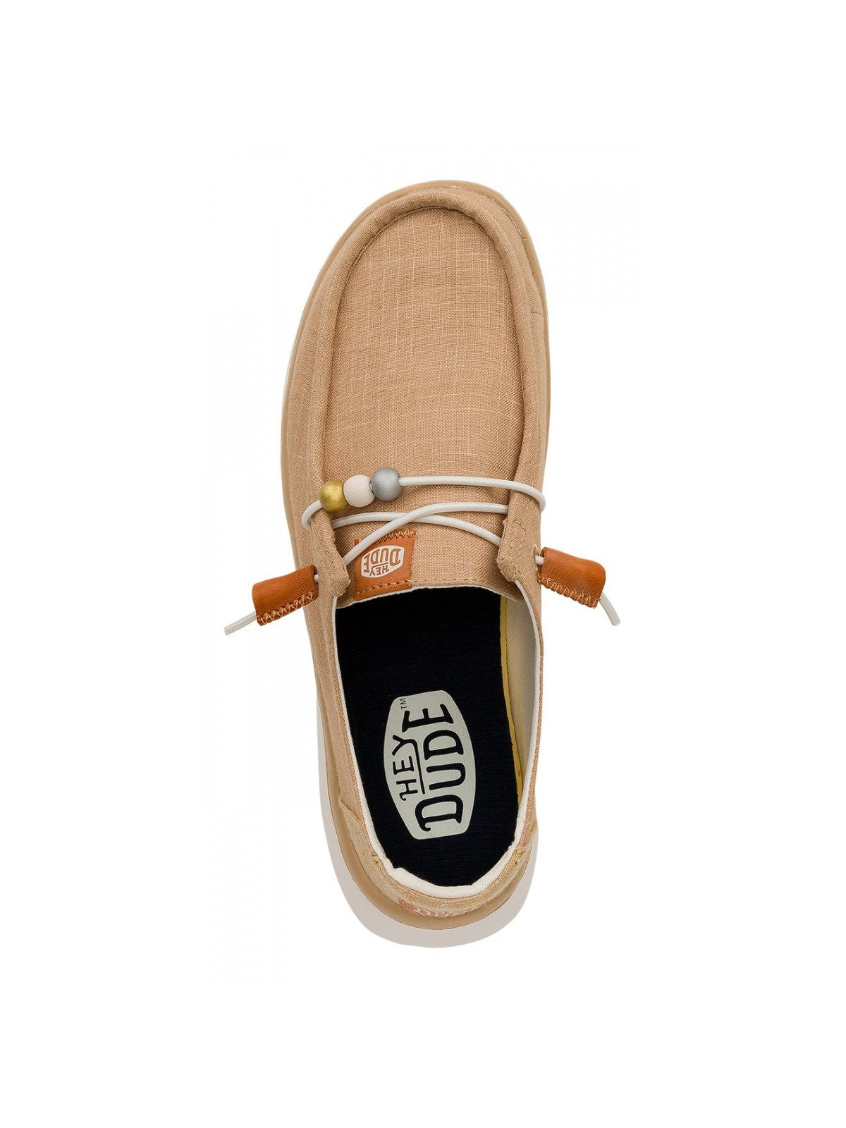 HEY DUDE Mocassin Wendy Peak Baja Stripe HD.40739 265 Beige pour femme