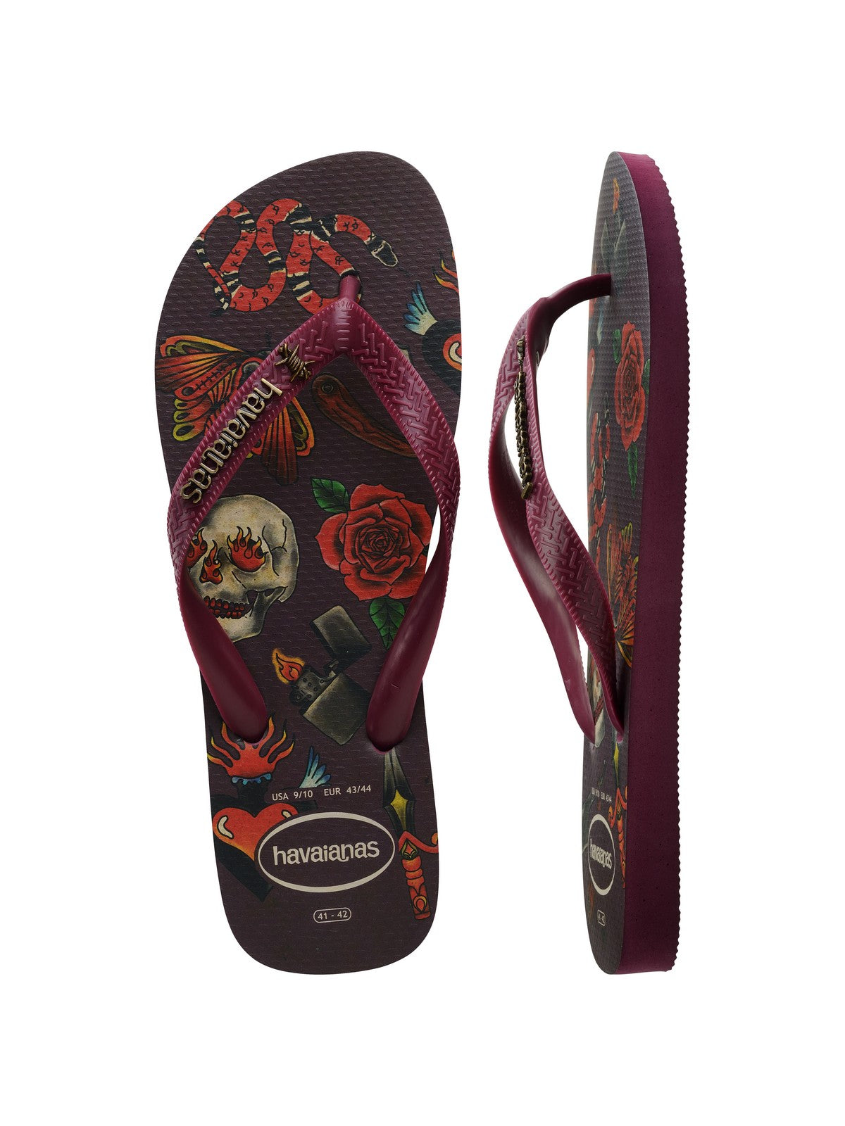 Tongs HAVAIANAS Hommes Hav. Top Tribo 4144505.5143 Violet