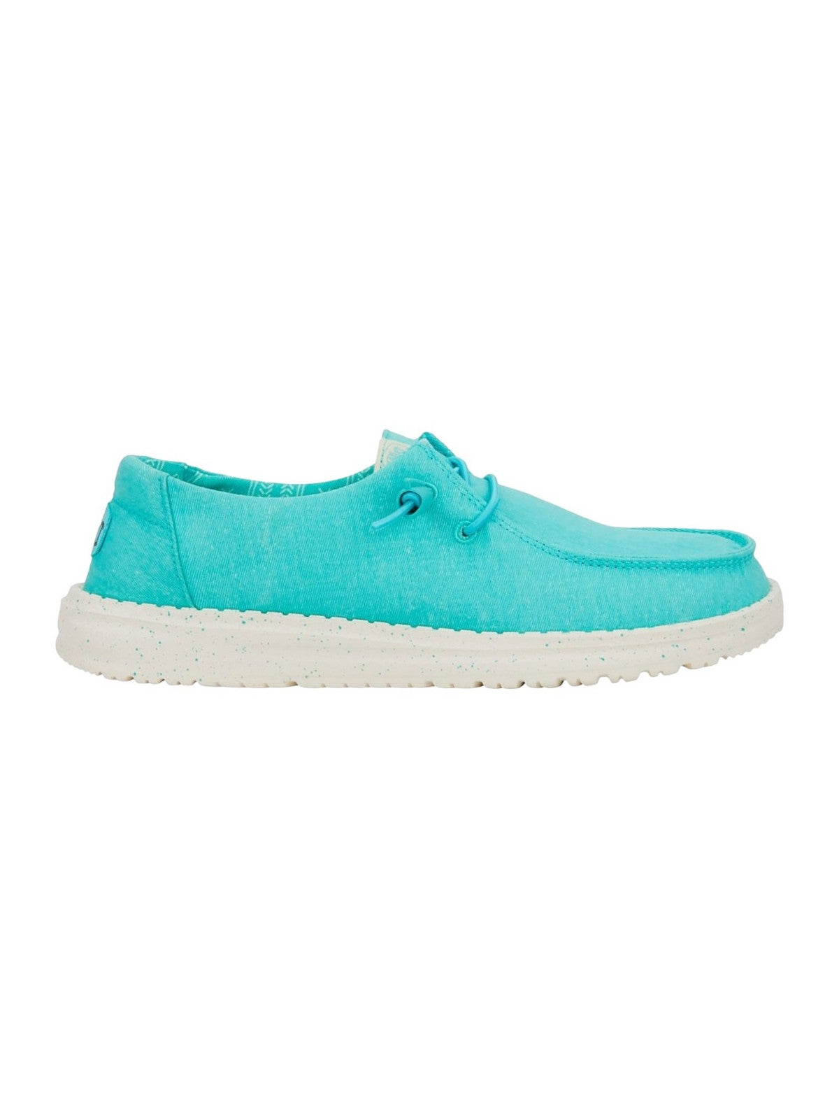 HEY DUDDE Mocassin Wendy Canvas HD.40902 440 Turquoise pour femme