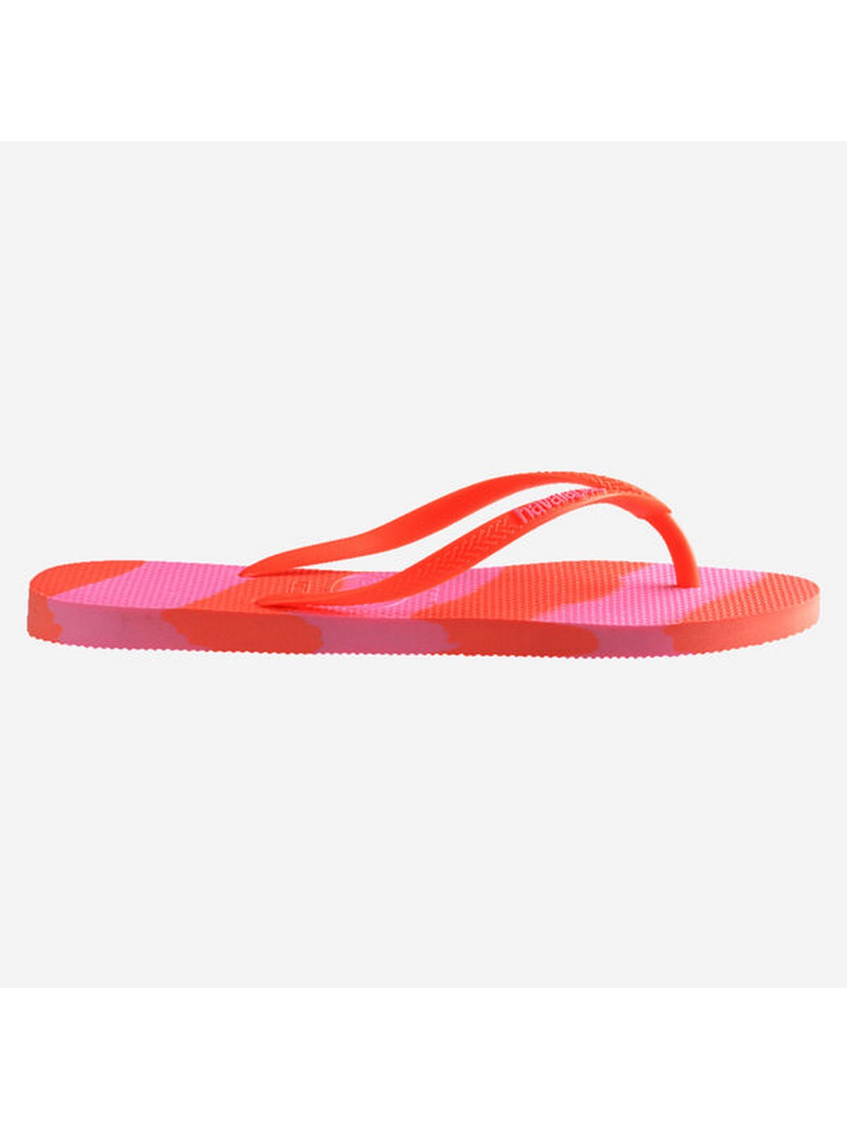 HAVAIANAS Tongs pour femmes Hav. Slim Color Fun 4149323.5572 Rouge