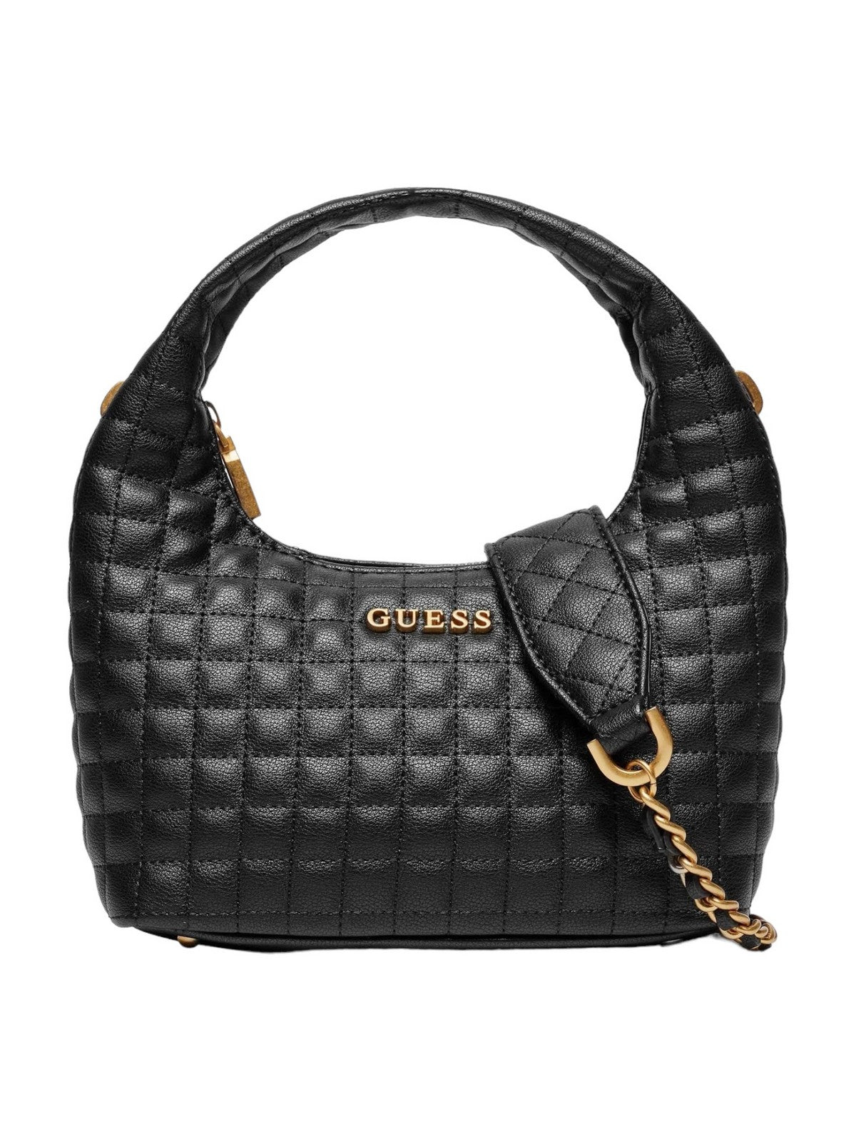 GUESS Sac Tia Luxury Satchel HWQA91 87120 BLA Noir