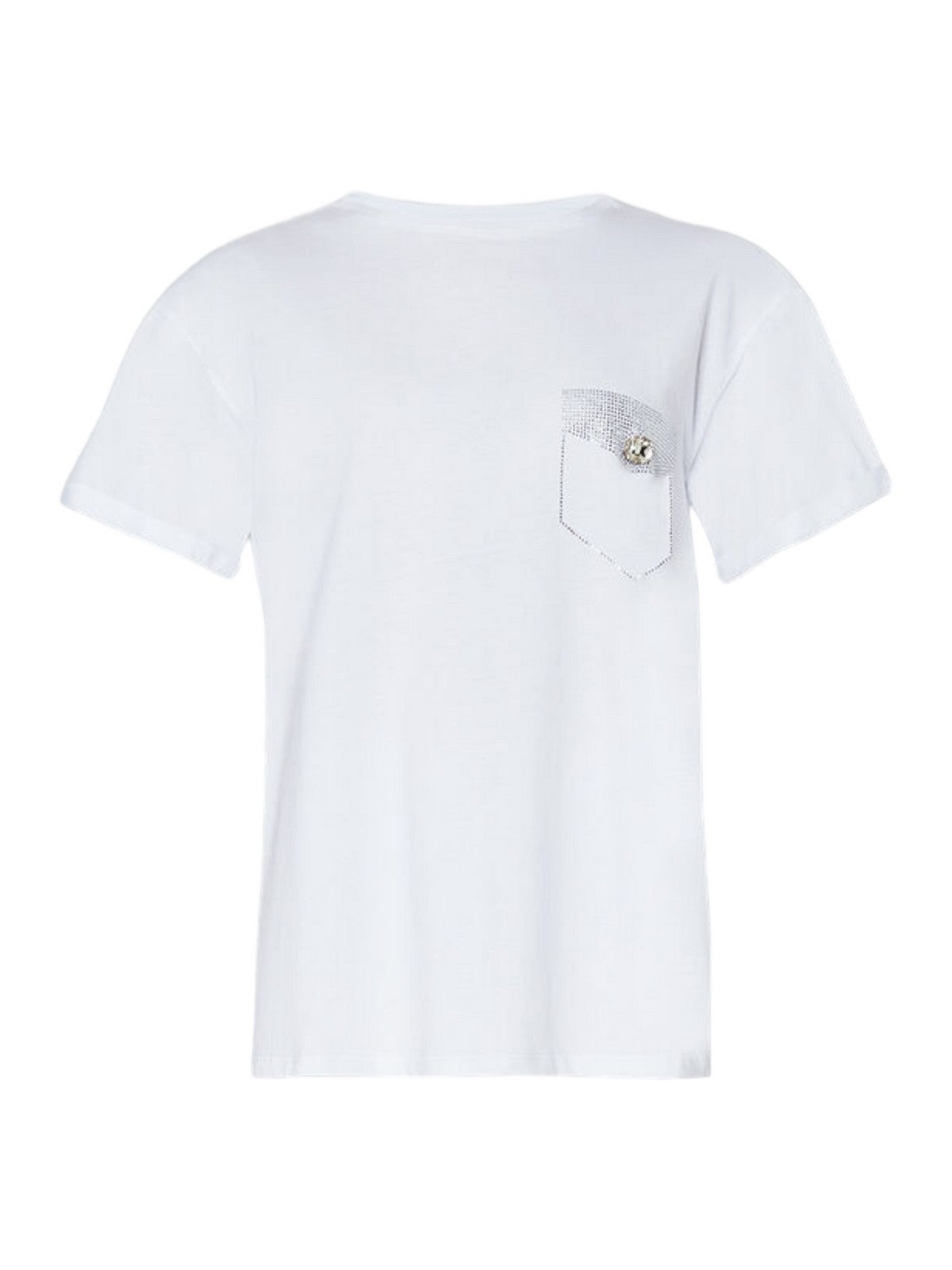 LIU JO WHITE T-shirt et polo pour femmes WA4050J6308 Q9991 Blanc