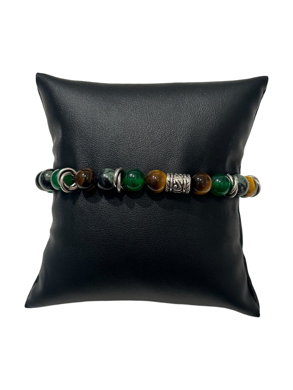 MANCINO Bracelet Unisex Adulte MABRPI-E 9 Vert