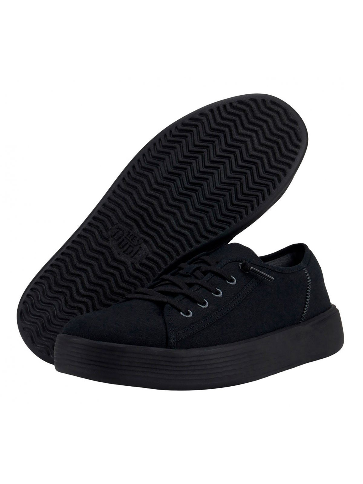 HEY DUDE Mocassin Hommes Cody M Canvas HD.41291 060 Noir