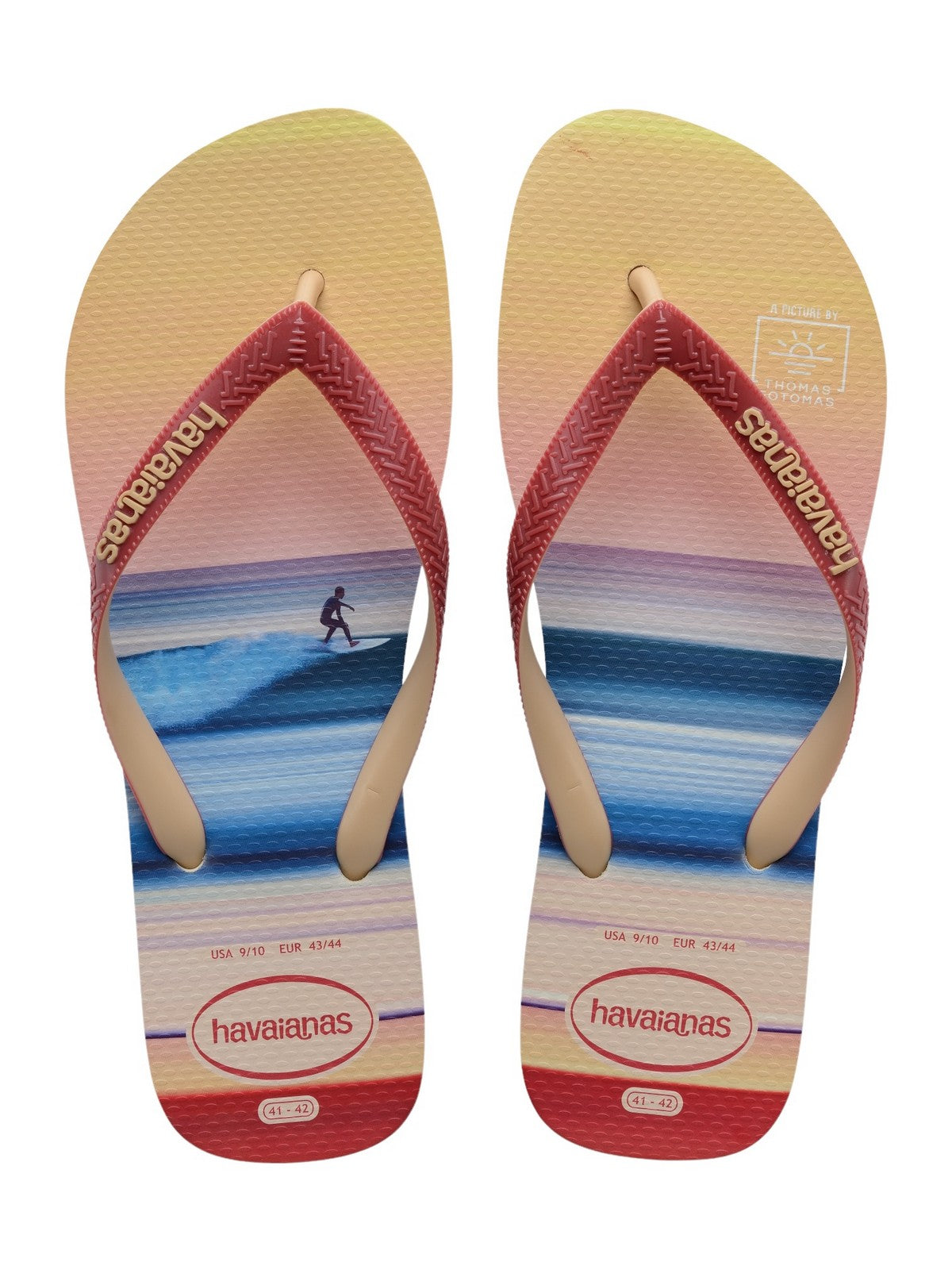 Tongs HAVAIANAS Hommes Hav. Top Surf Sessions 4149094.0121 Beige