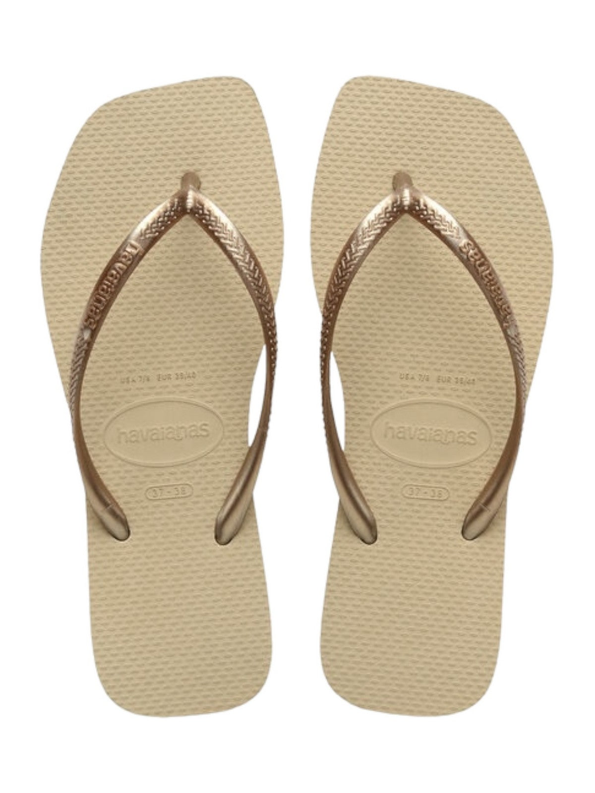 HAVAIANAS Tongs pour femmes Hav. Square 4148301.0154 Beige