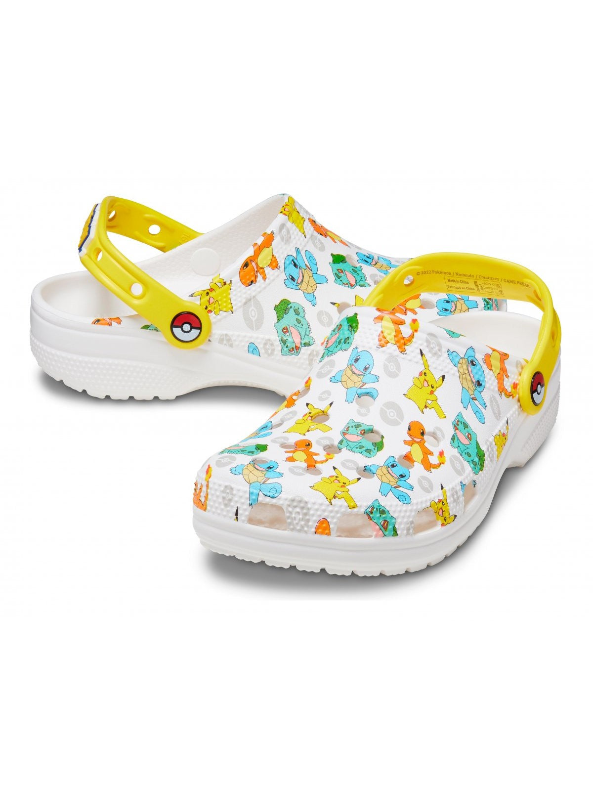 CROCS Adulte Unisexe Classic Pokemon 2 Clog 207765 94S Blanc