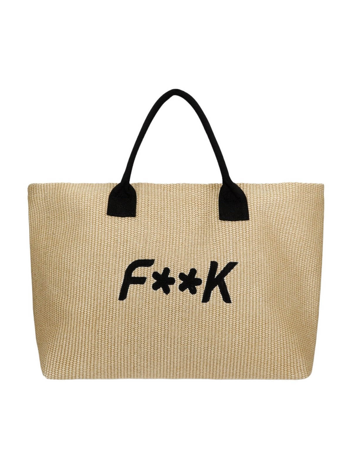 Sac de plage pour femmes F**K FK24-A058BG Beige