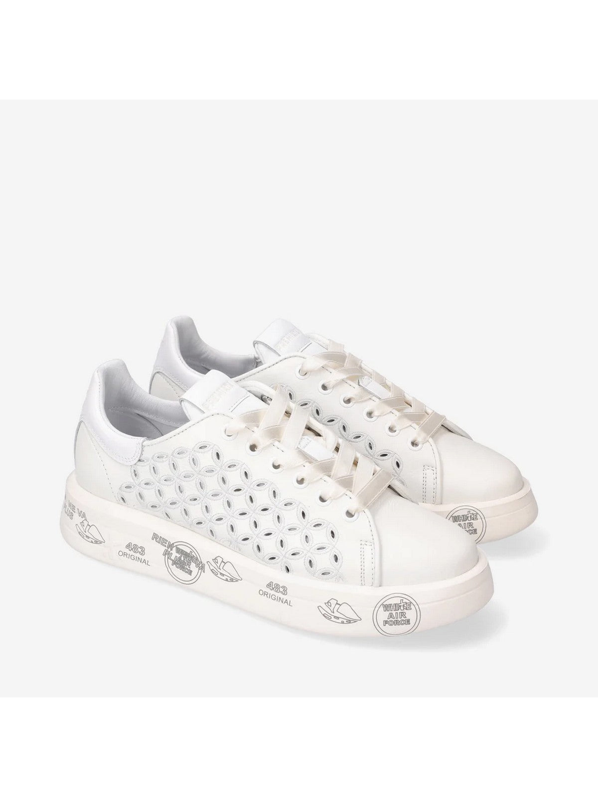 PREMIATA Femme Sneaker BELLE VAR 6283 Blanc