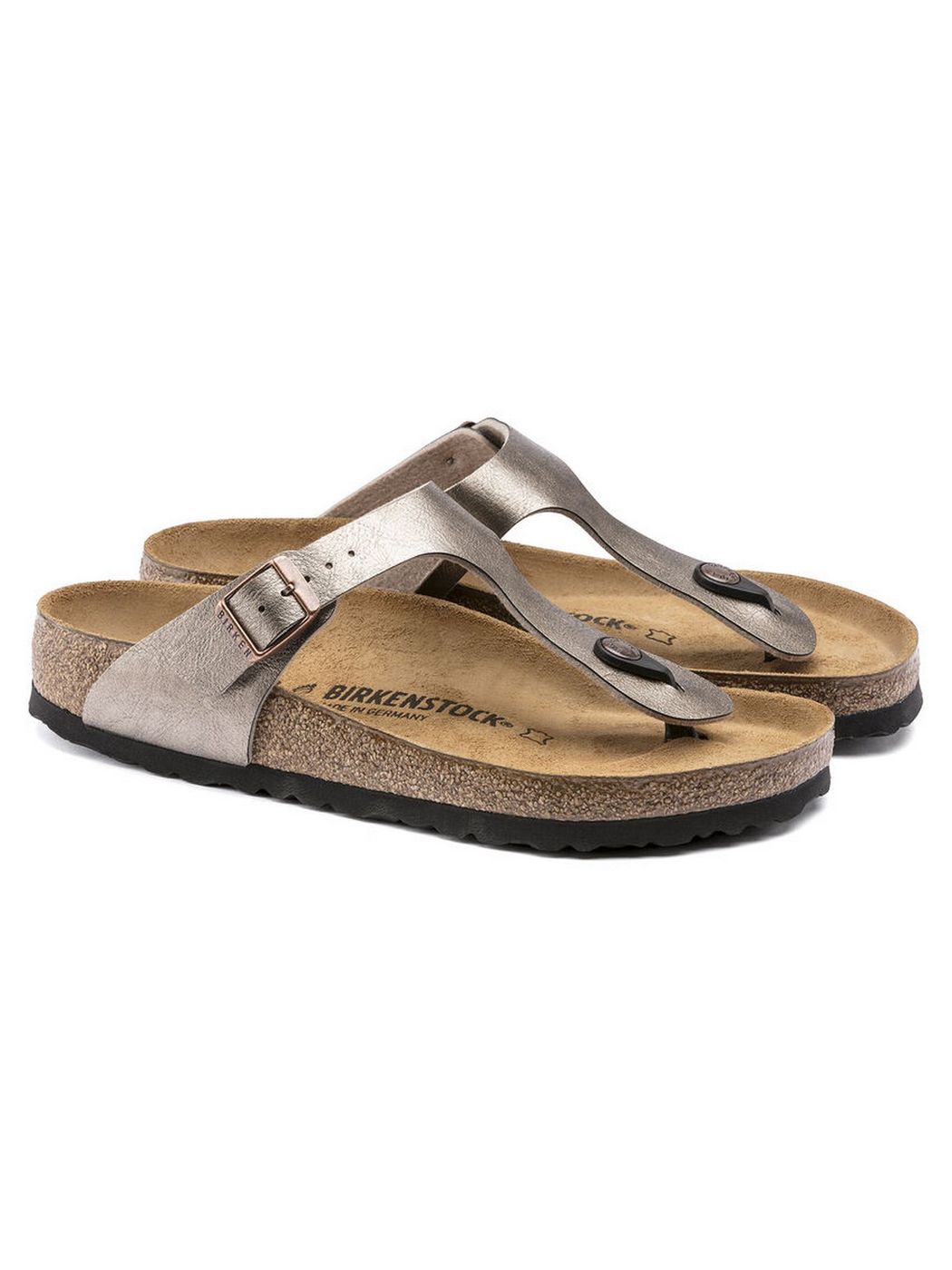 BIRKENSTOCK Sandales pour femmes Gizeh 1016144 Argent