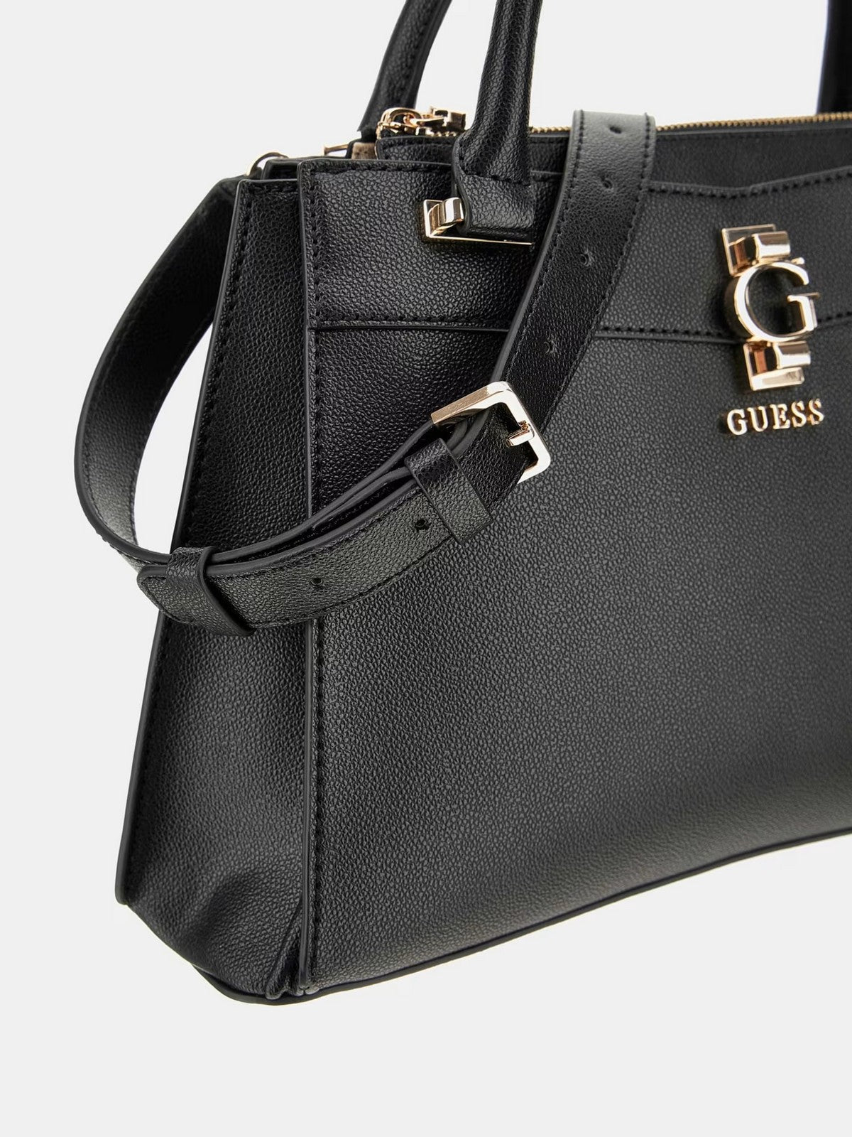 GUESS Sac à main Emera Logo Girlfrien HWBG93 31060 BLA Noir