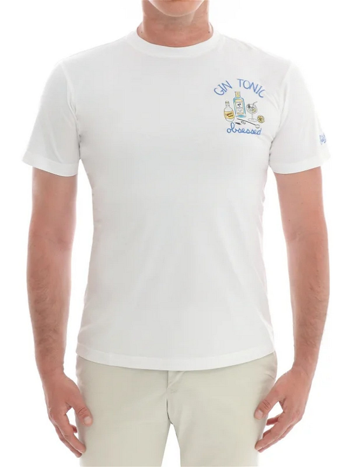 MC2 SAINT BARTH T-Shirt et Polo Homme TSHIRT MAN 03568F Blanc