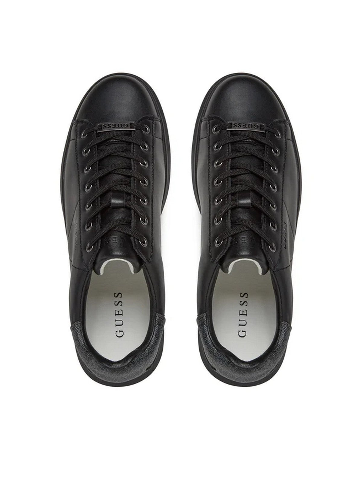 GUESS Hommes Sneaker Vibo FM8VIB FAP12 BLACO Noir