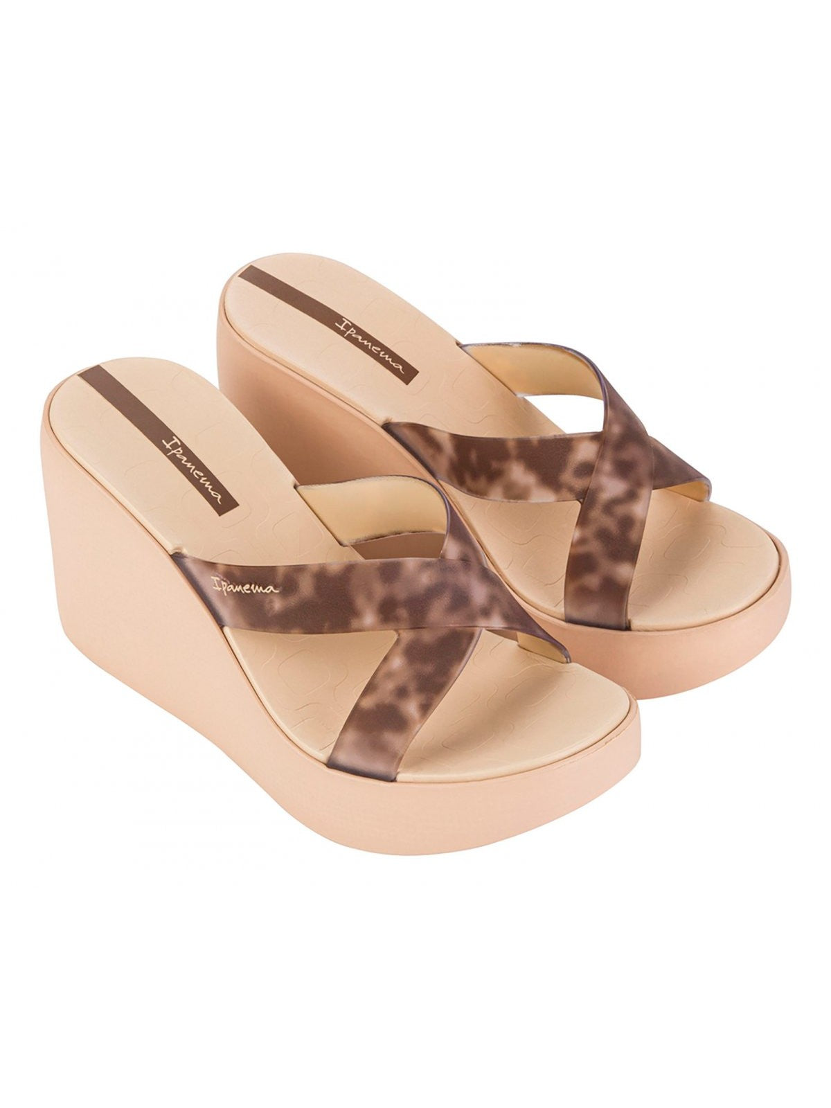 IPANEMA Femme Zeppa Ipanema High Fashion Slide Fem IP.83520 AQ407 Beige