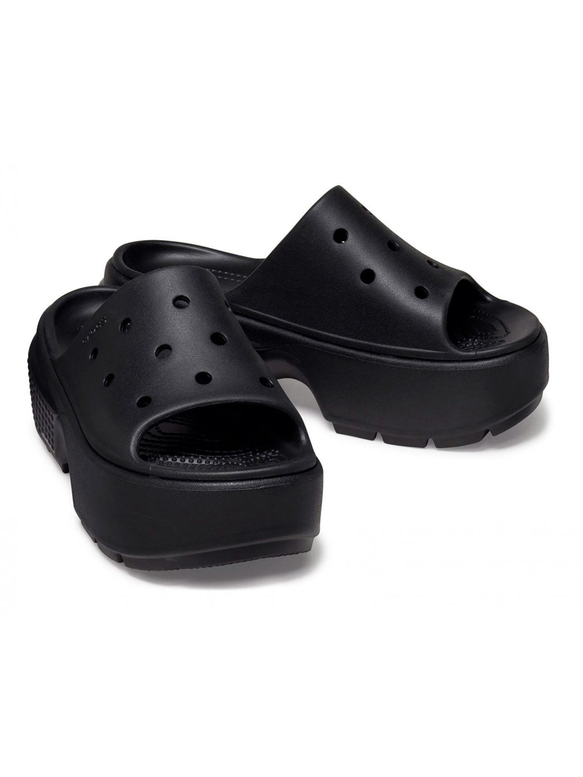 CROCS Women's Stomp Slide W 209346 001 Noir