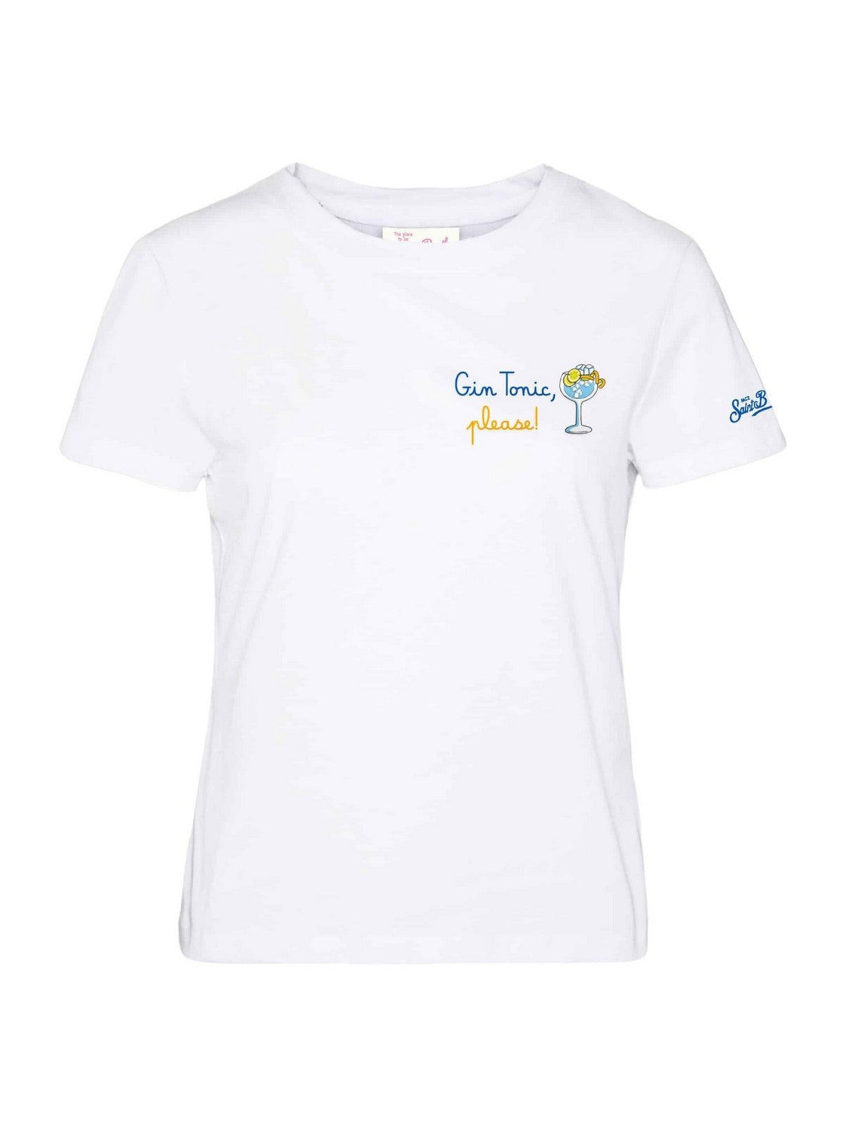 MC2 SAINT BARTH T-Shirt et Polo Femme EMILIE 05718F Blanc