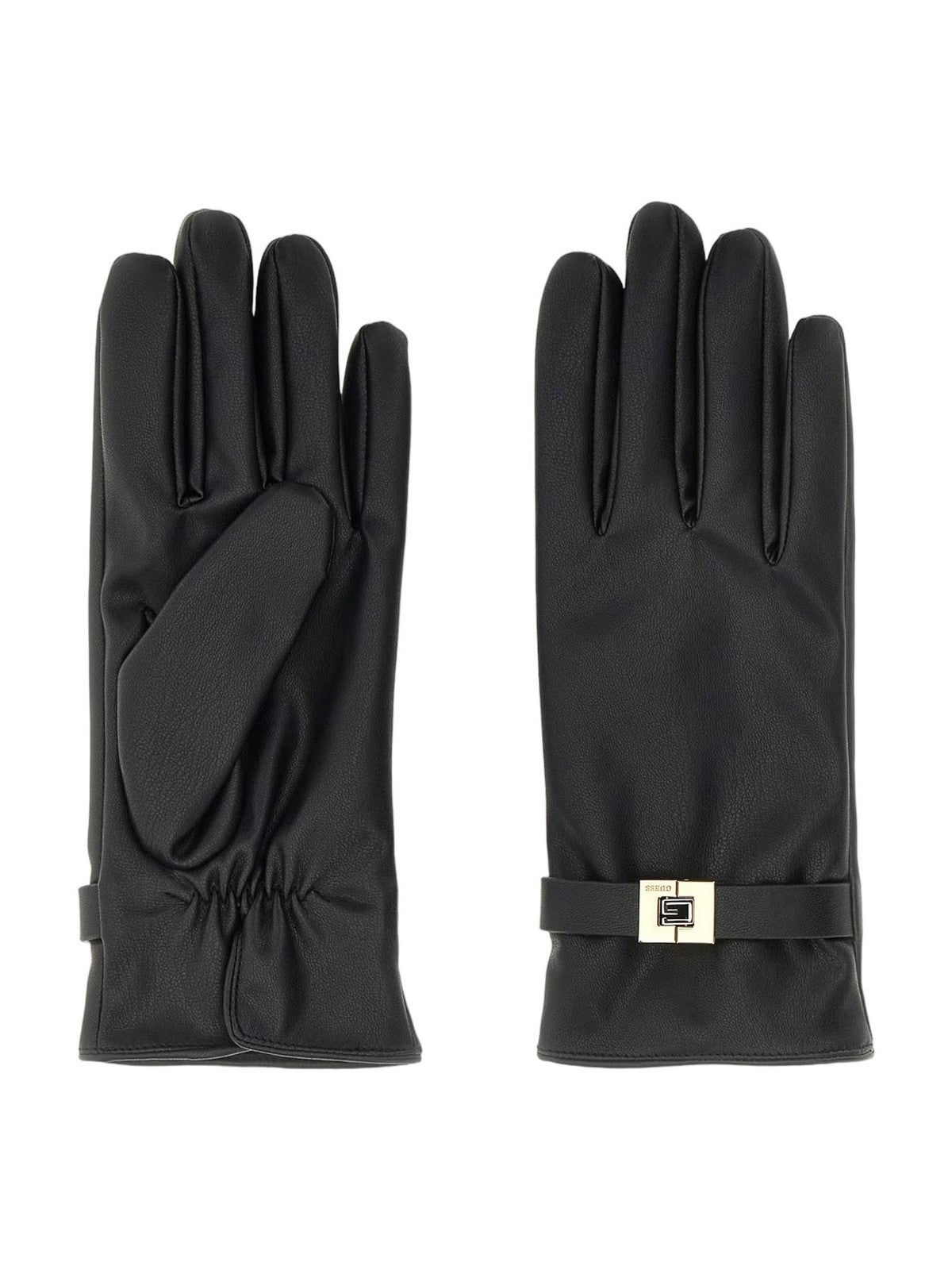 GUESS GLOVES Gants pour femmes AW5188 NYL02 BLA Noir