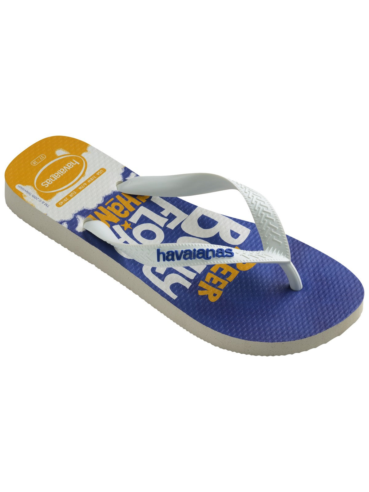 Tongs unisexes pour adultes HAVAIANAS Hav. Simpsons 4137889.7462 Blanc