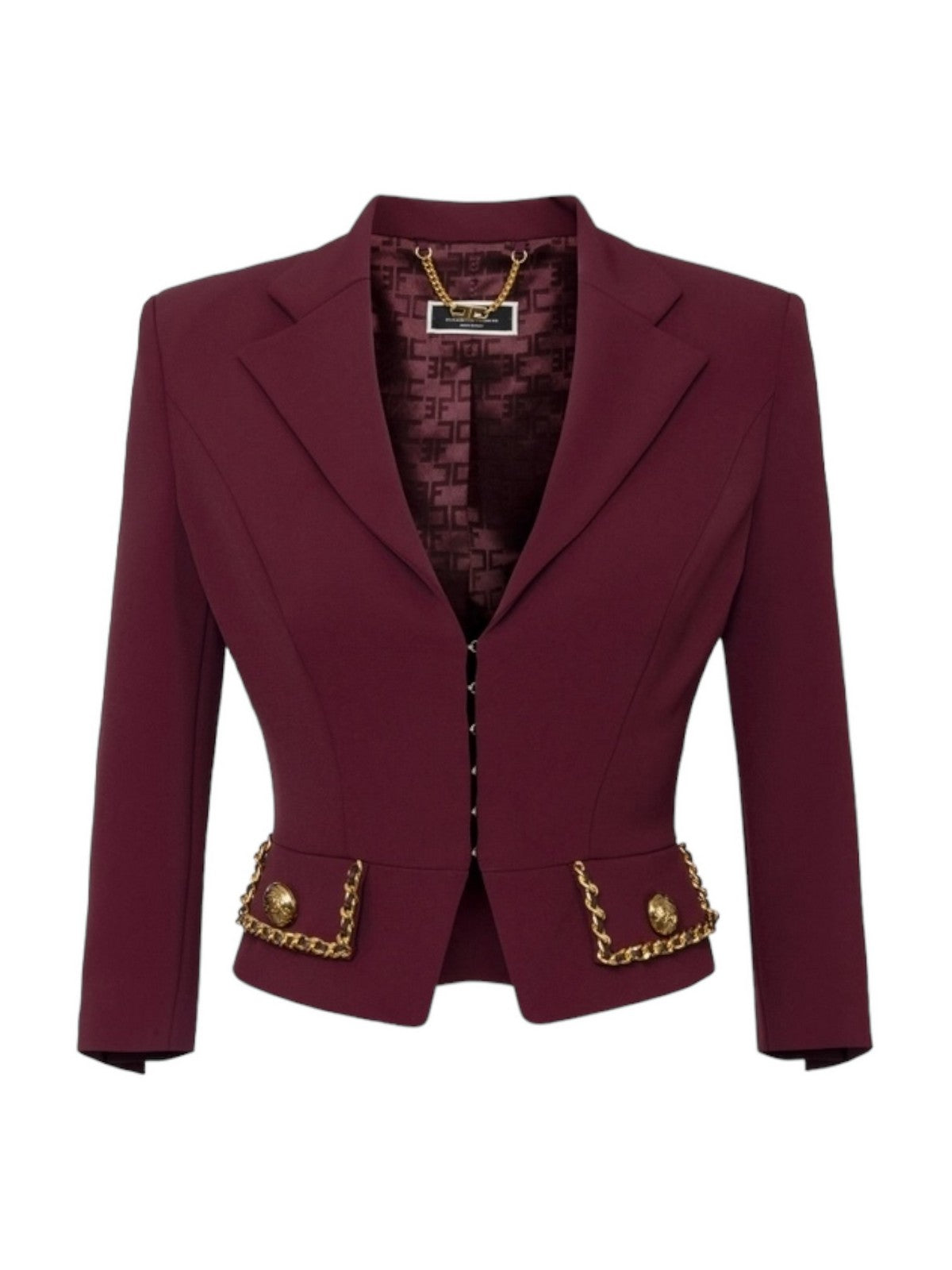 ELISABETTA FRANCHI Veste femme GIT8546E2 CG3 Rouge