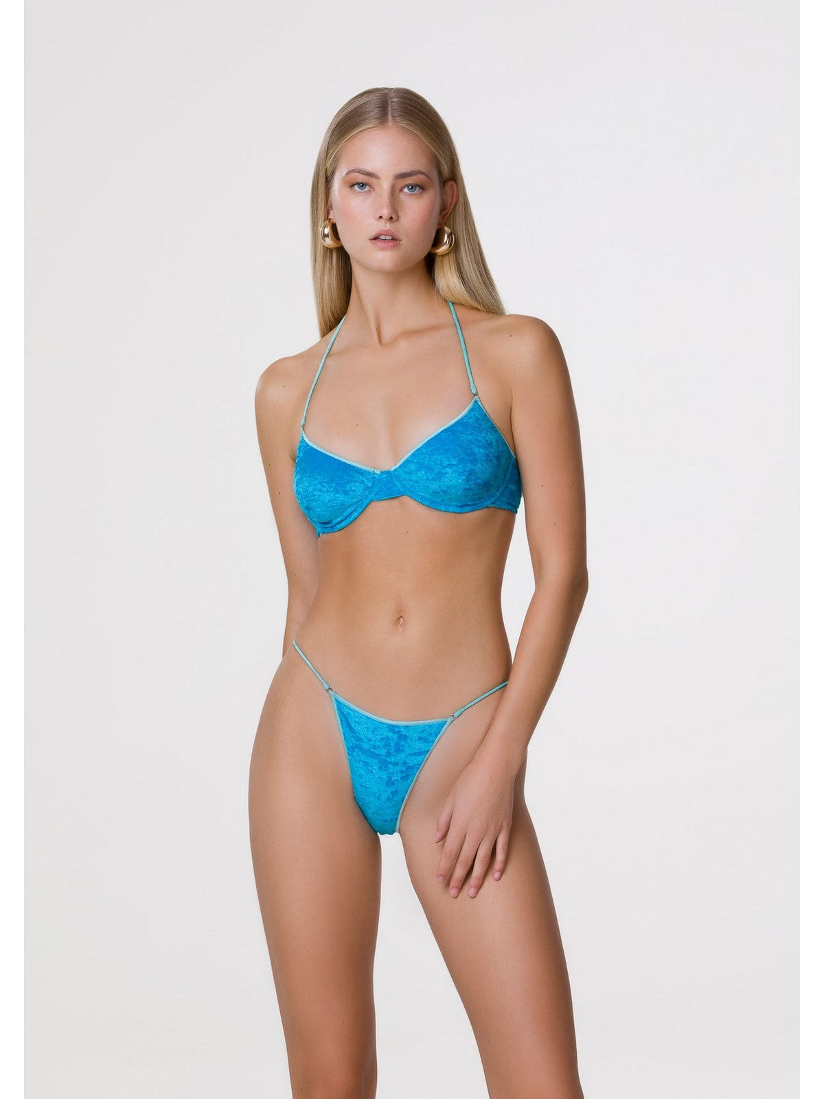 ME FUI Maillot de bain femme MF24-0031BU Bleu