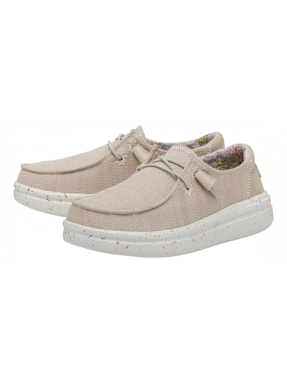 HEY DUDDE Mocassin Wendy Rise Stretch W HD.40076 1KV Beige pour femme