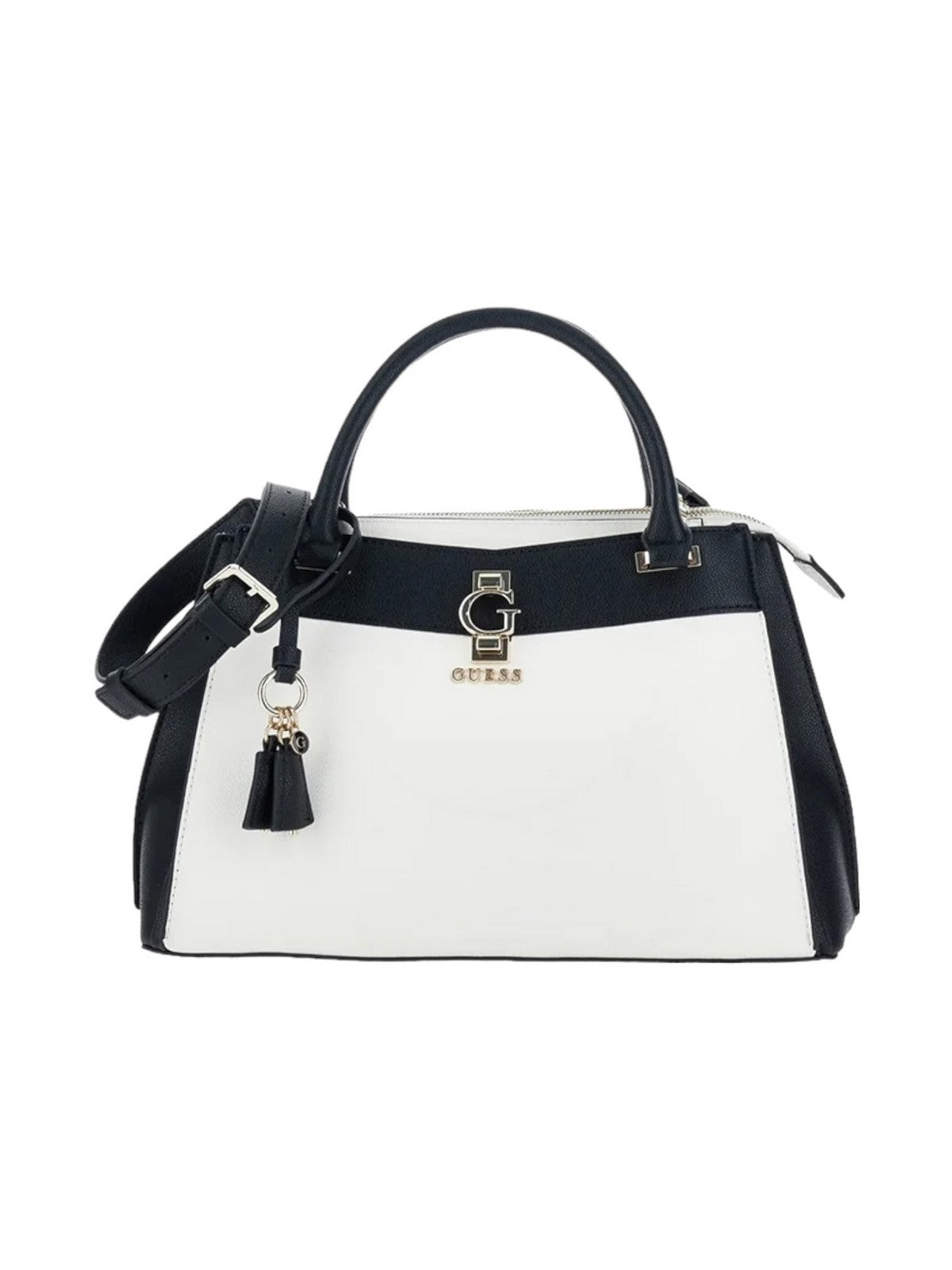 GUESS Sac pour femmes Emera Logo Girlfrien HWBG93 31060 SML Blanc