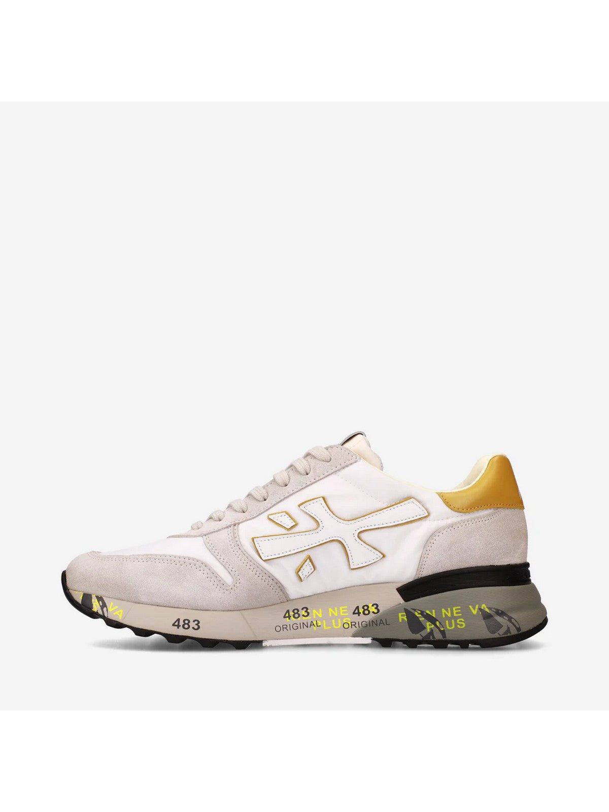 PREMIATA Hommes Sneaker MICK VAR 6613 Blanc