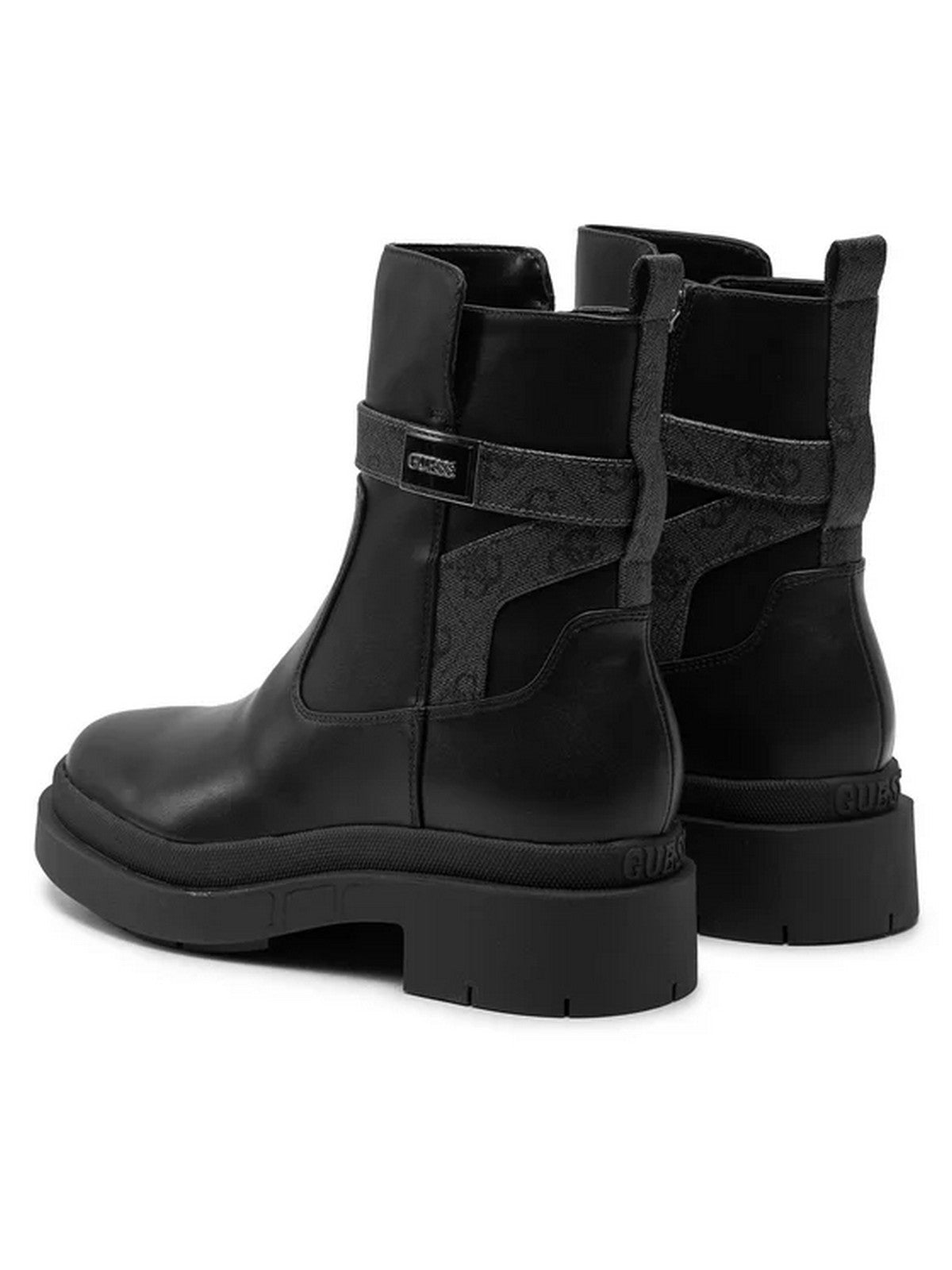 Bottes et bottes GUESS pour femmes Ovelle2 FLTOVE ELE10 BLKCO Noir