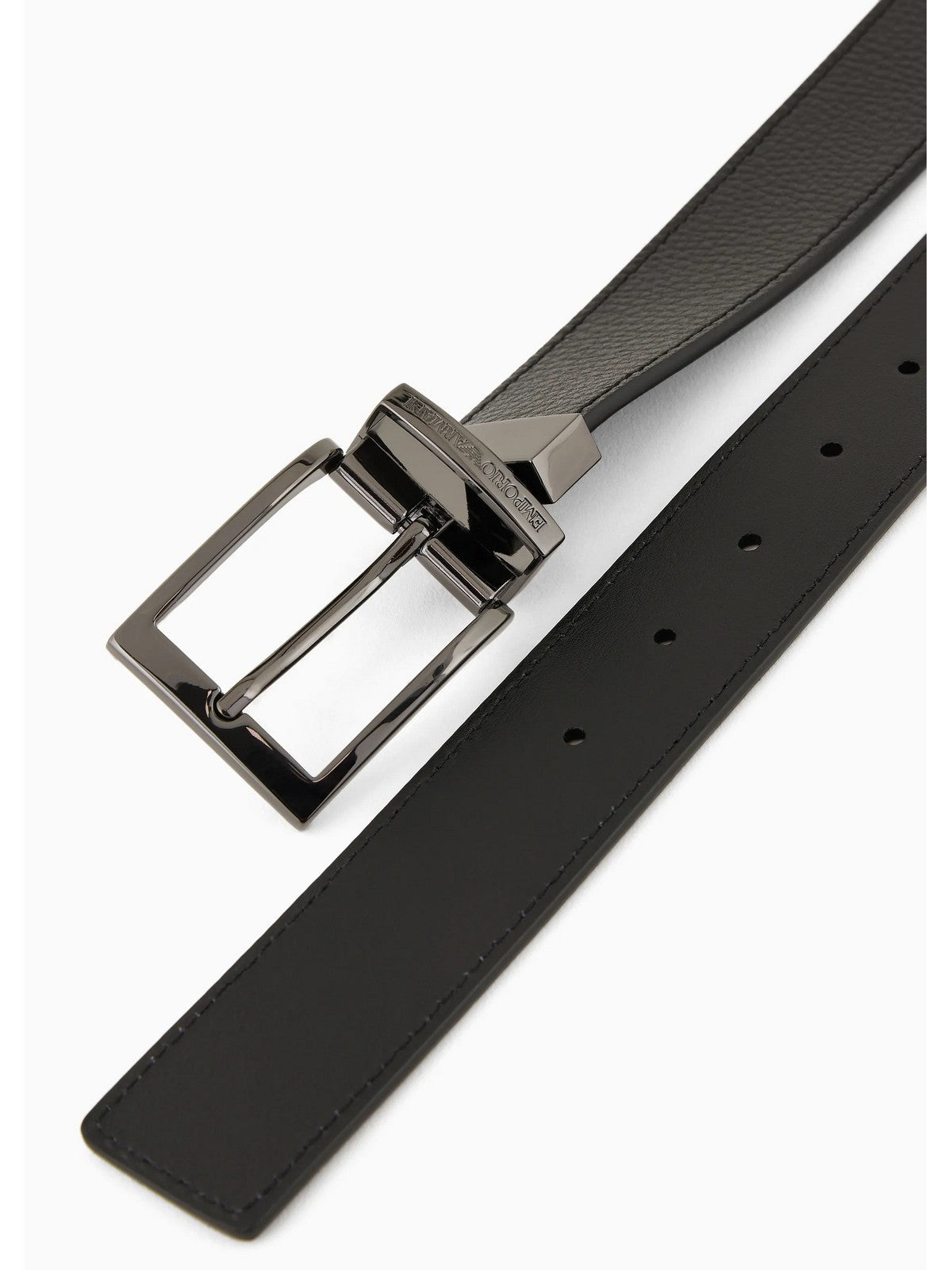 EMPORIO ARMANI Hommes Ceinture Y4S195 YLO8J 80741 Noir